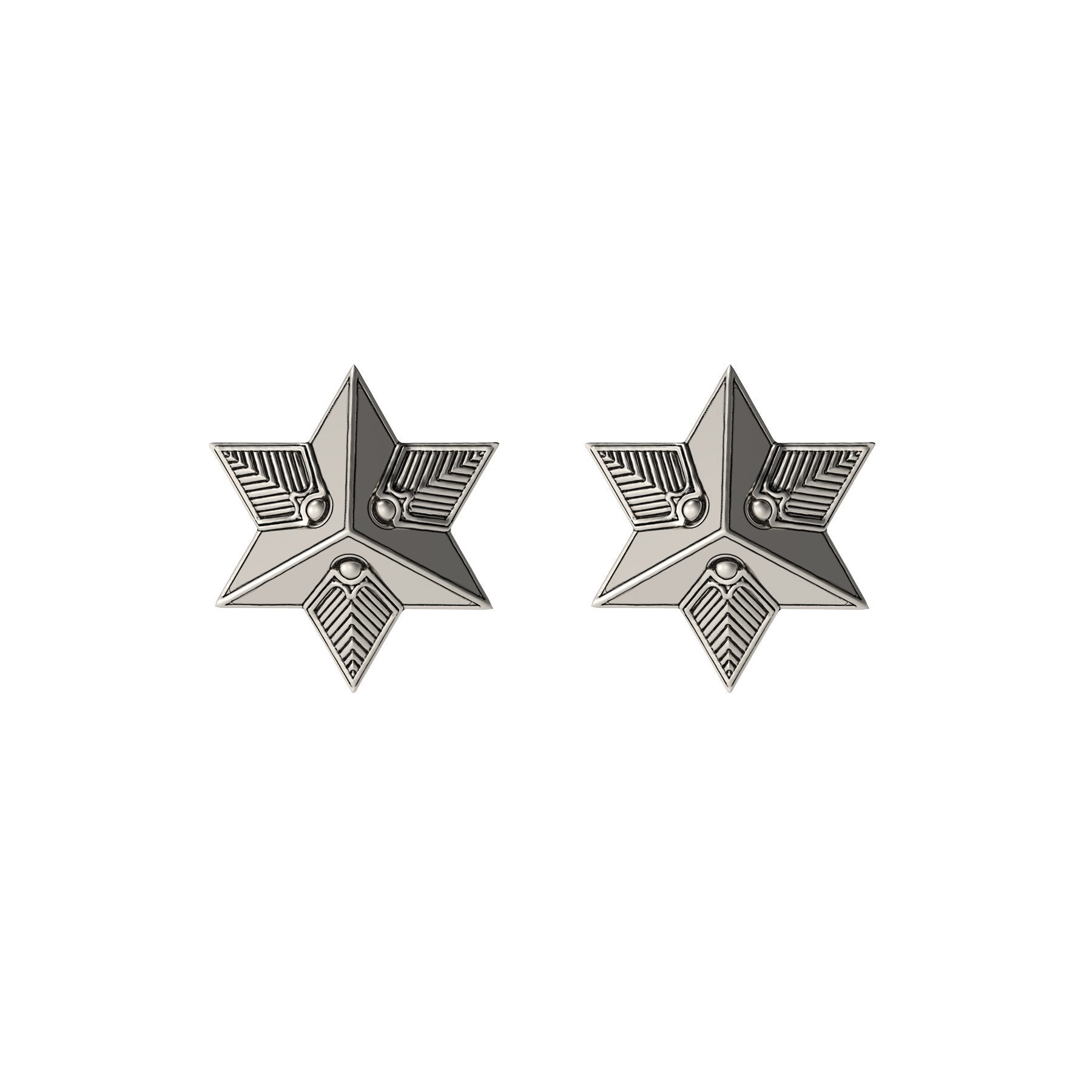 Astor & Orion Women's Star Studs Silver In Metallic