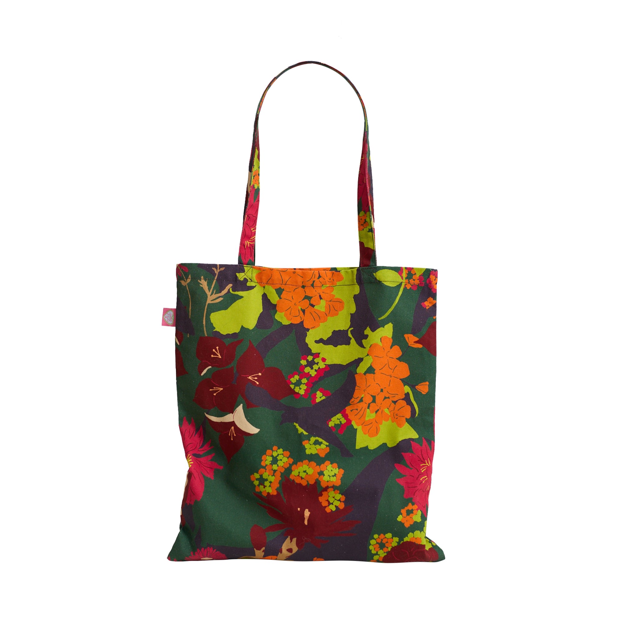 Women’s Frida X Lost Pattern "Frida’s Garden" Tote Bag - Purple One Size Lost Pattern Nyc