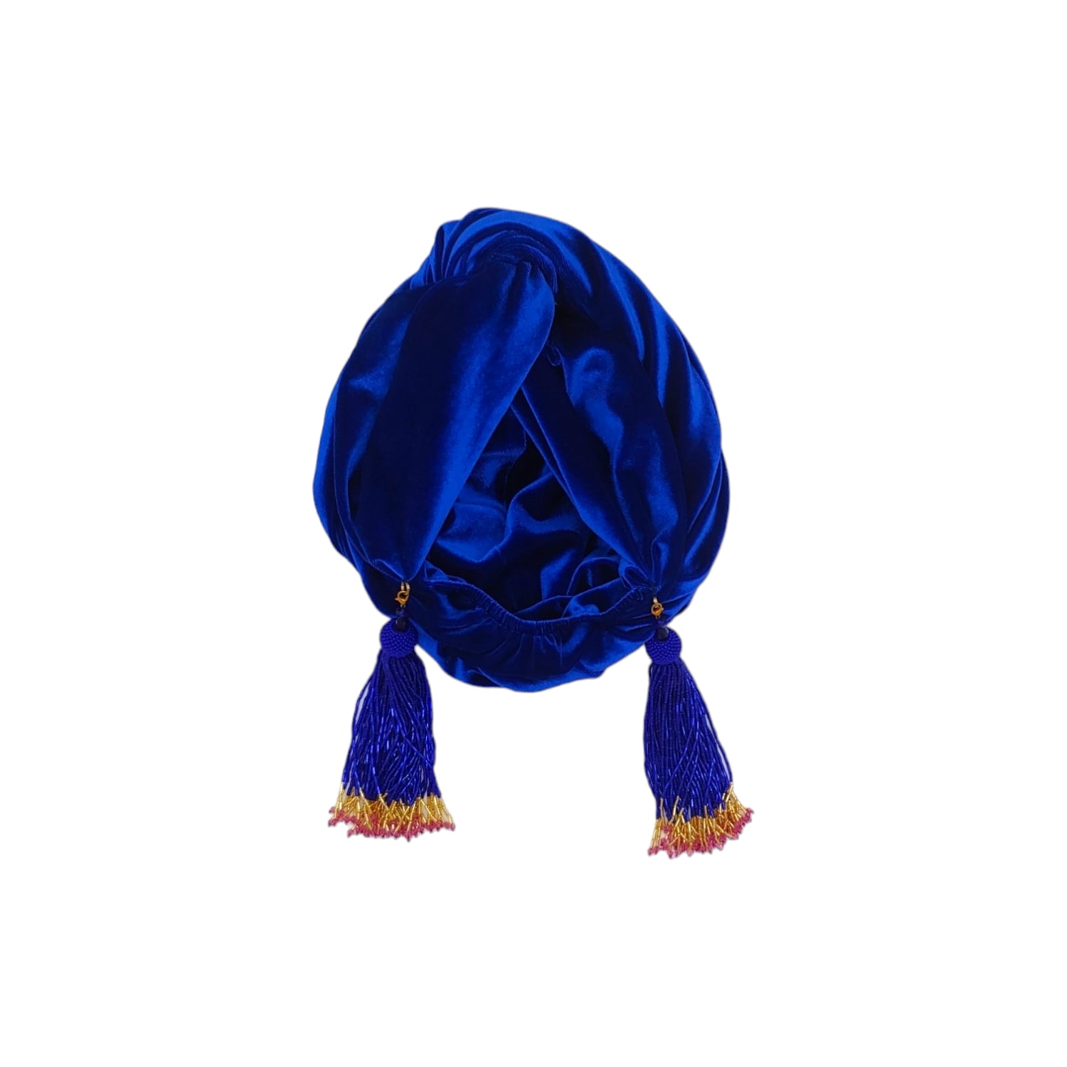 Women's Electric Blue Luxe Turban | One Size | Julia Clancey