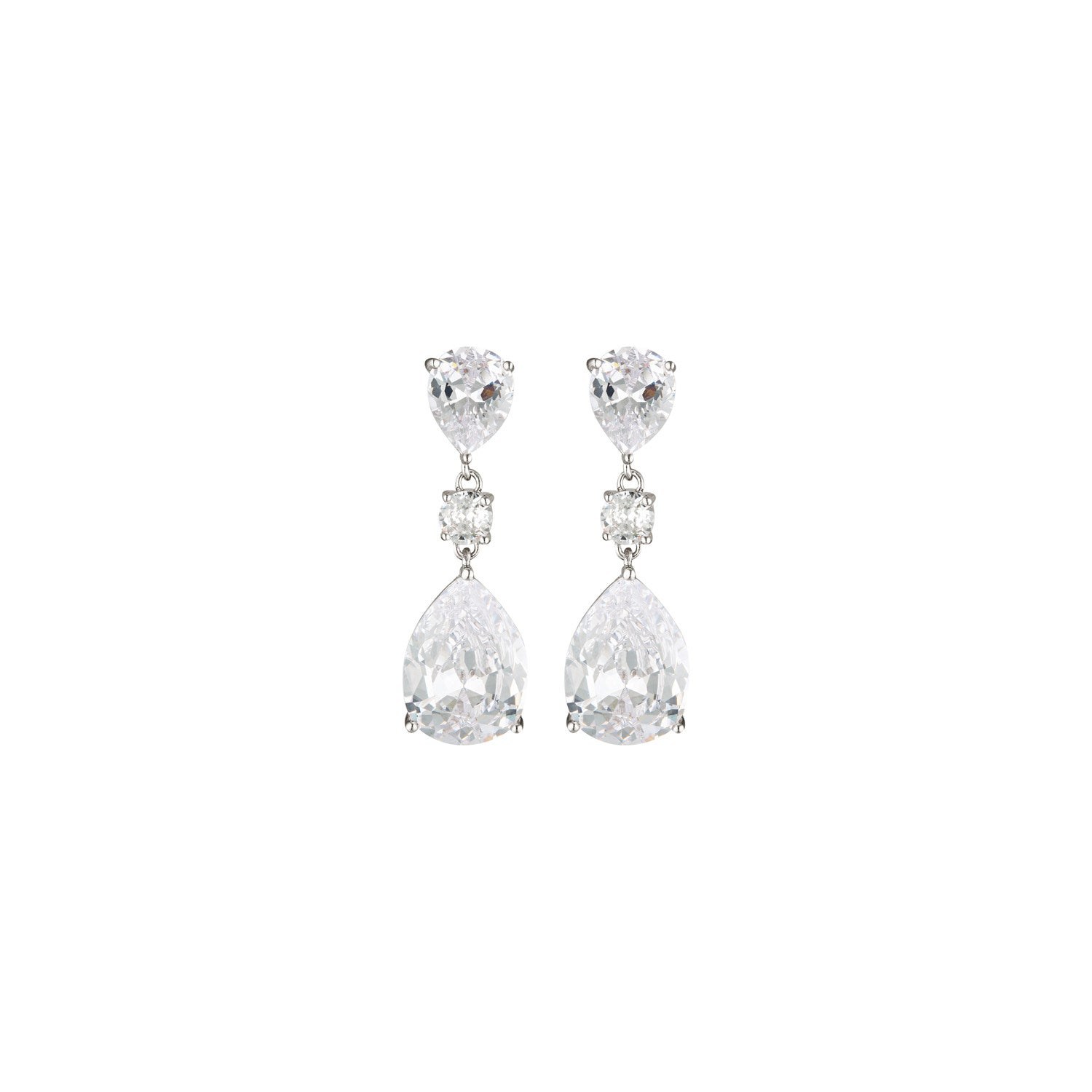 Stephanie Browne Australia Women's Silver Eternity Earrings In Silver
