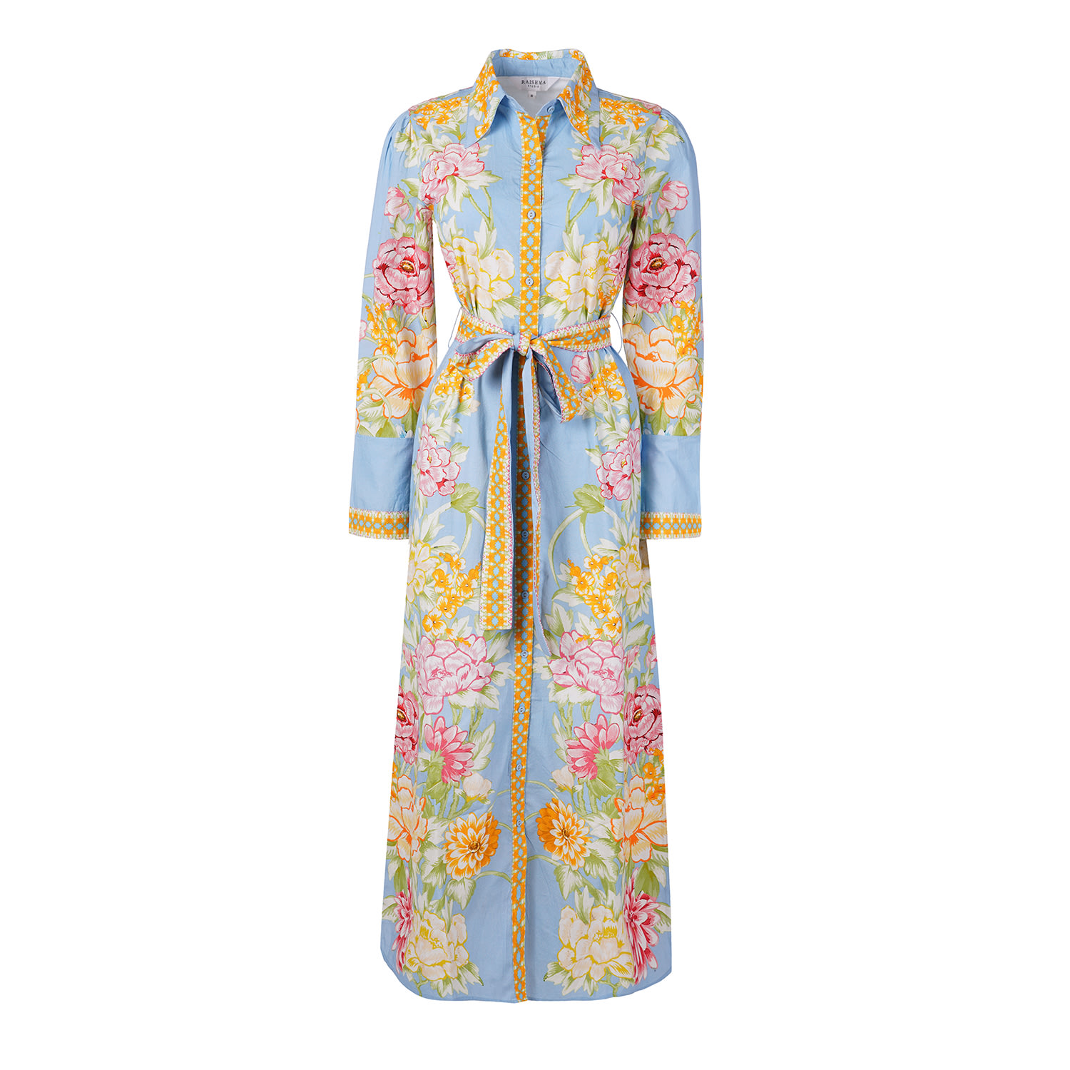 Women's Ava Blue Dress | Xxs | Raishma