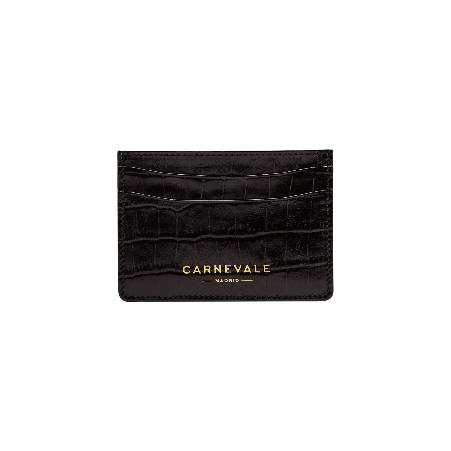 Women's Gala Black Card Holder | Carnevale