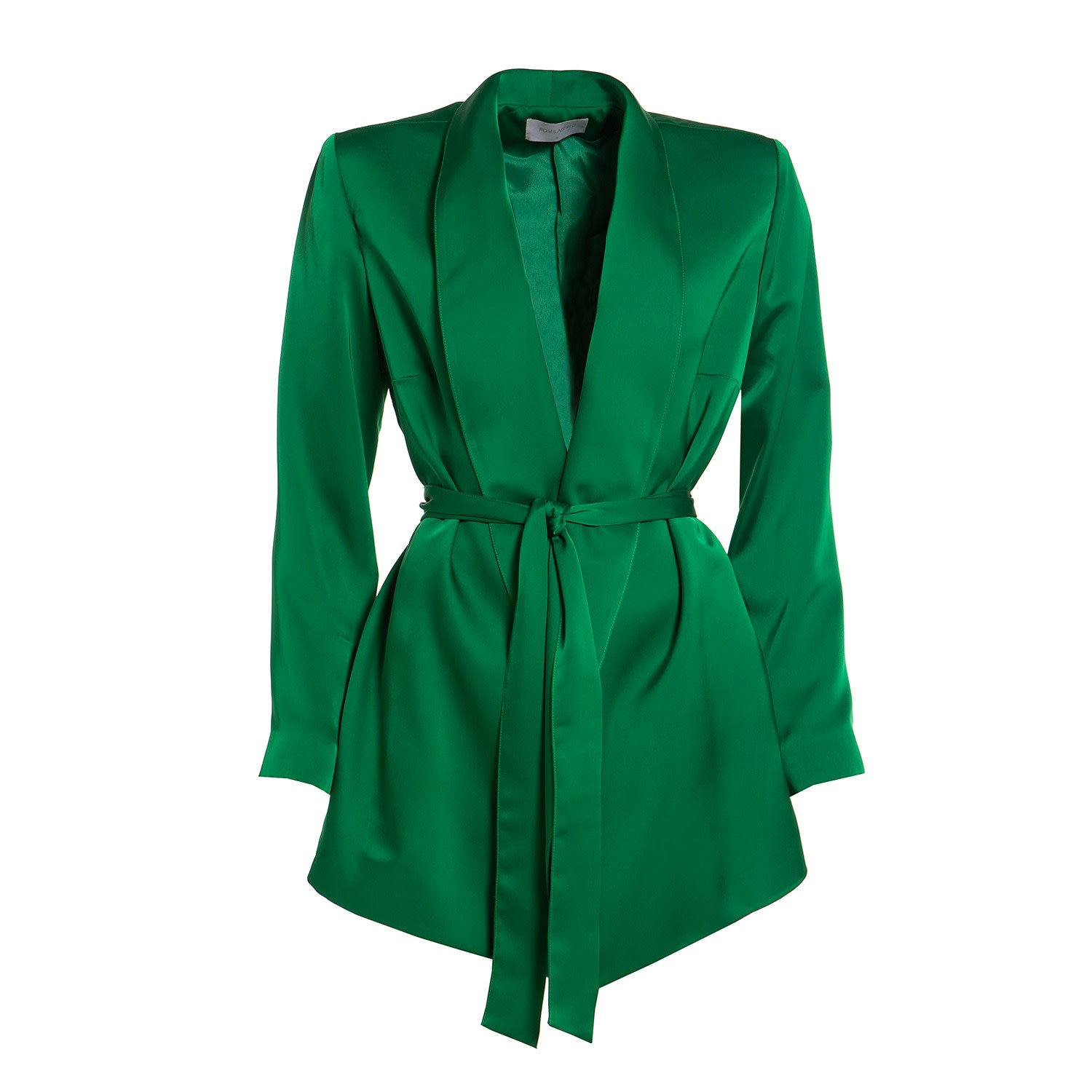 Women’s The Suit Blazer In Emerald Green Large Roses are Red