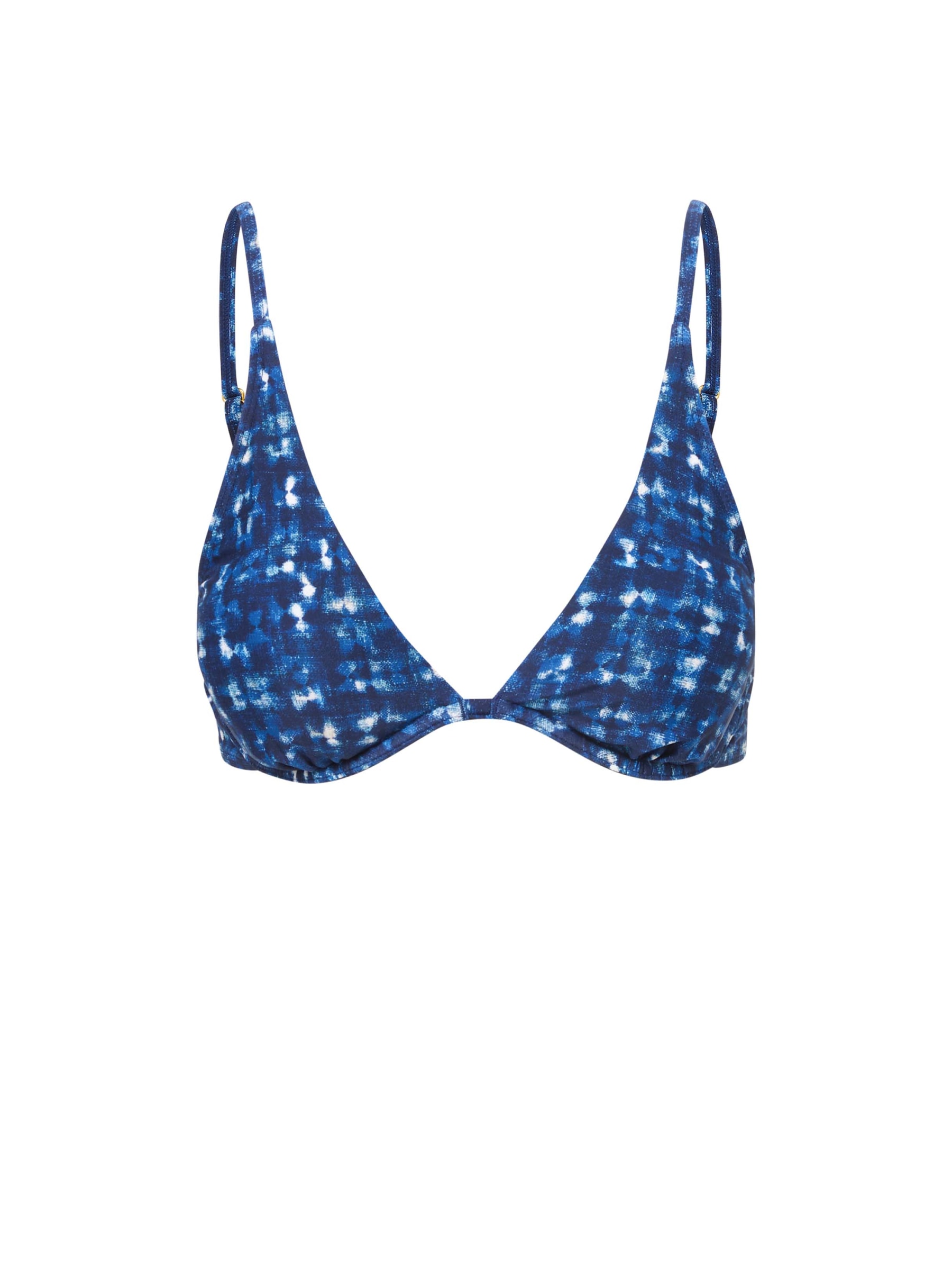 Change Of Scenery Women's Blue / White Leah Top In Denim Noir In Blue/white