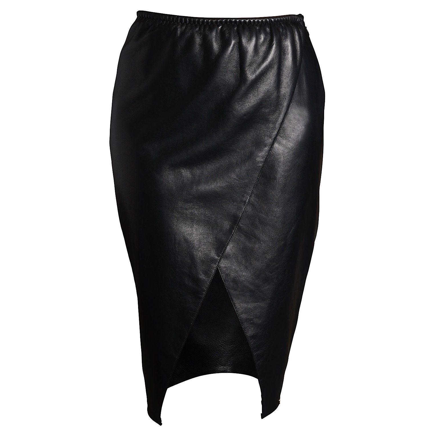 Lexie Leather Skirt (Brown)