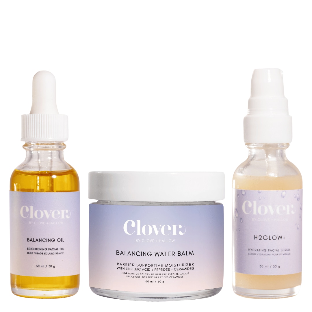 Clover By Clove + Hallow Neutrals The Juicy Skin Trio
