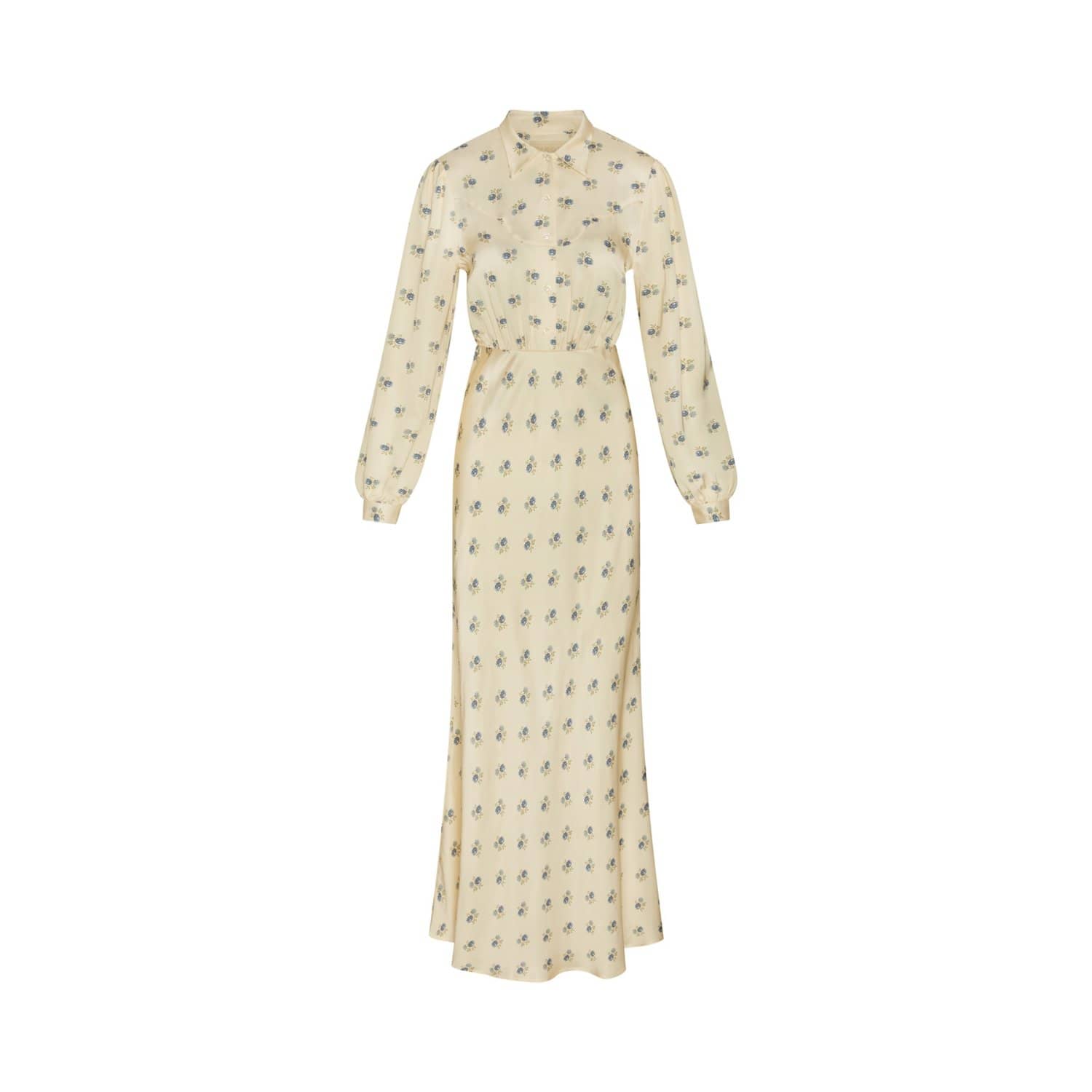 dahlia midi dress in ivory elliatt ELLIATT Dahlia Midi Dress