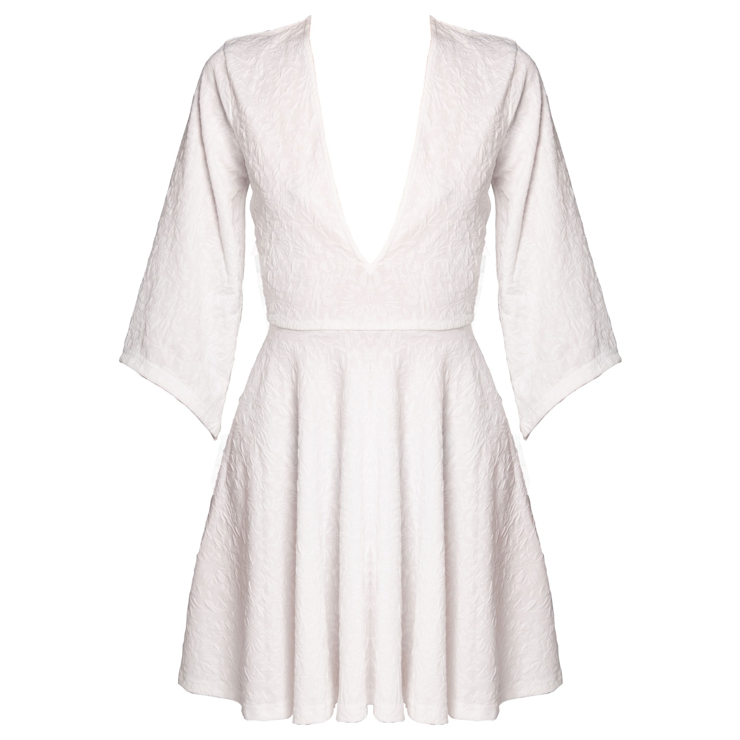 white wrap detail skater dress White Wrap Detail Skater Dress Autofrei White Wrap Detail Skater Dress  Skater Dress Cute Dresses