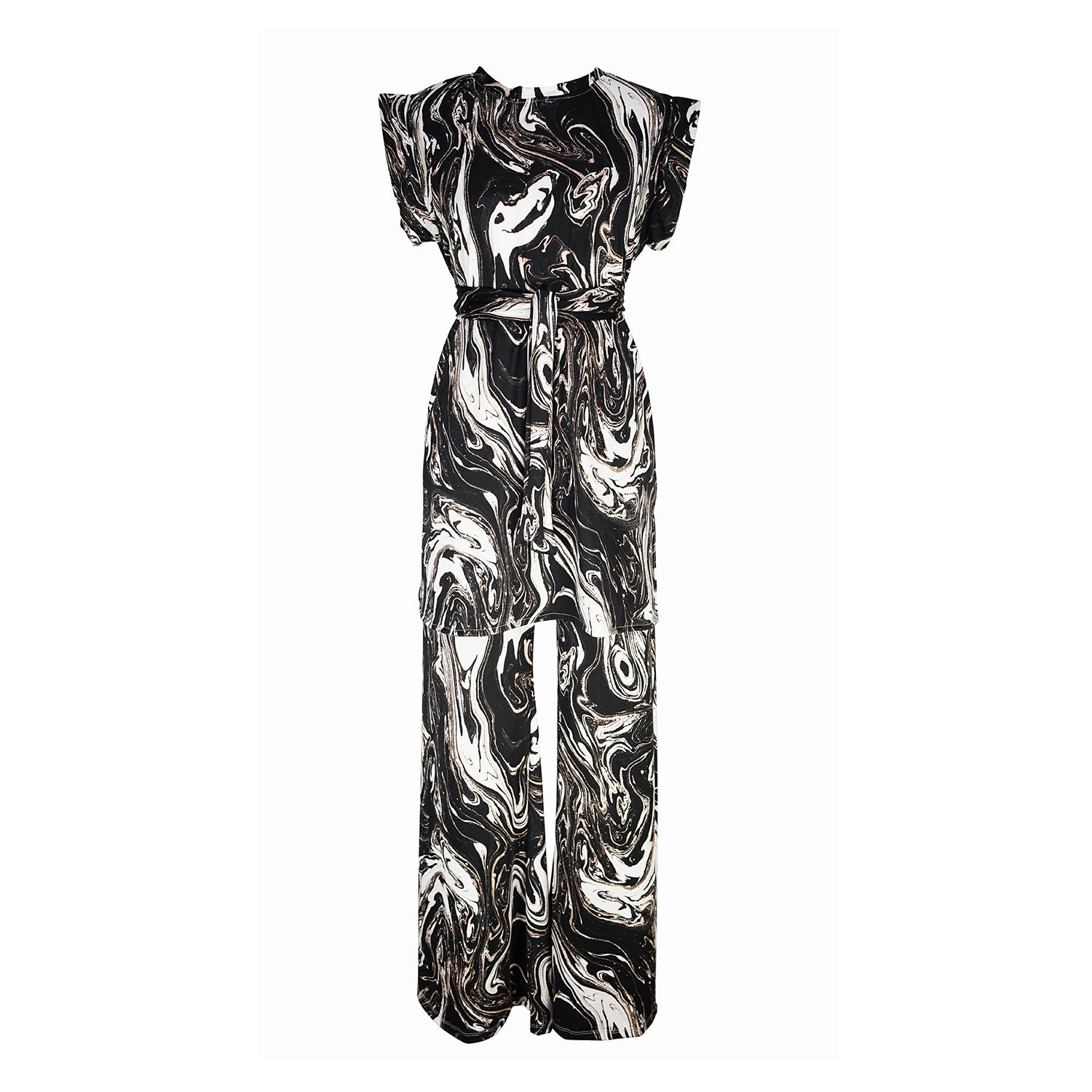 Jennafer Grace Women's Darkwater Tunic & Palazzo Pant Set
