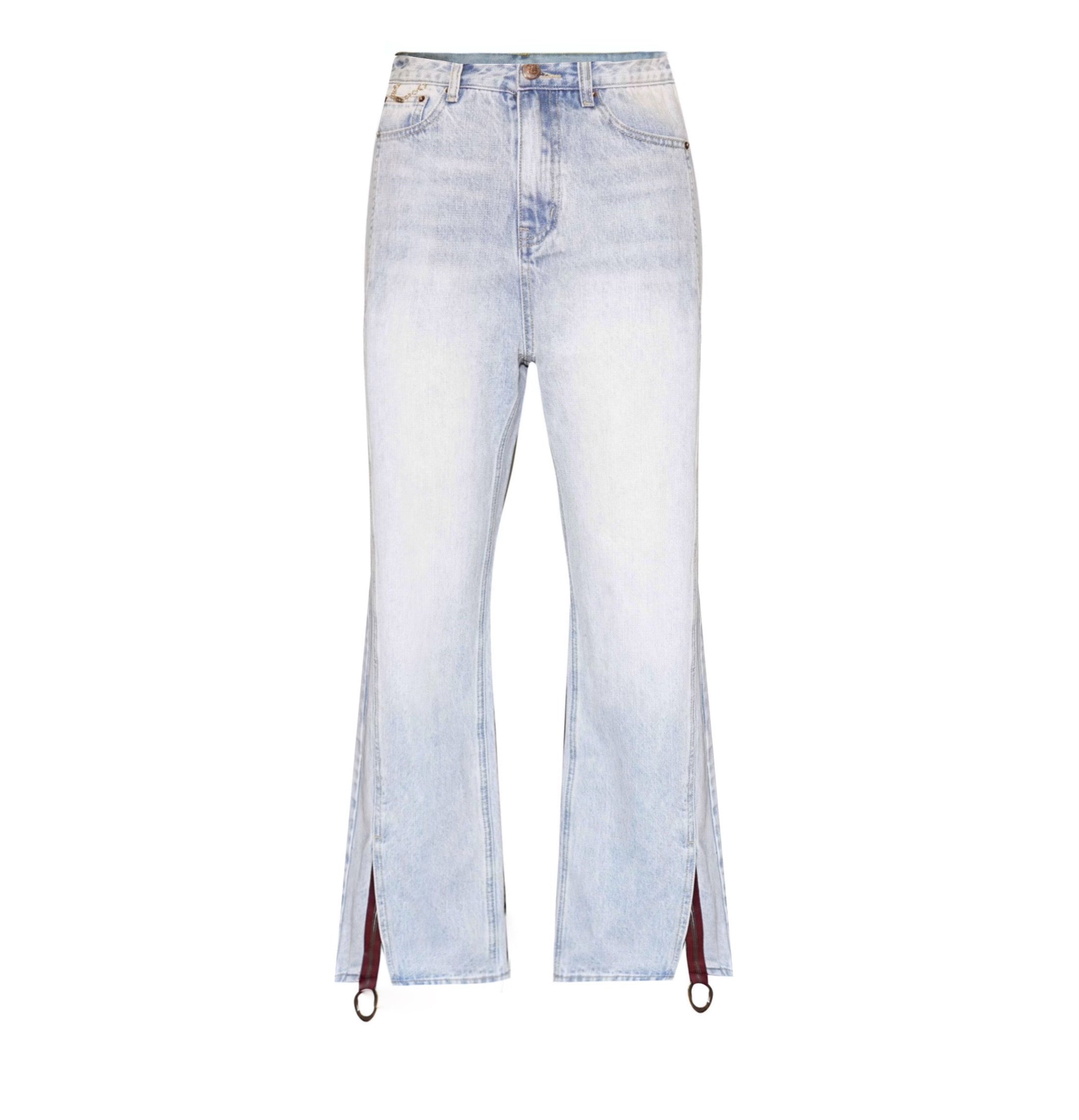 Le Réussi Blue Danielle Boyfriend Jeans In Blue