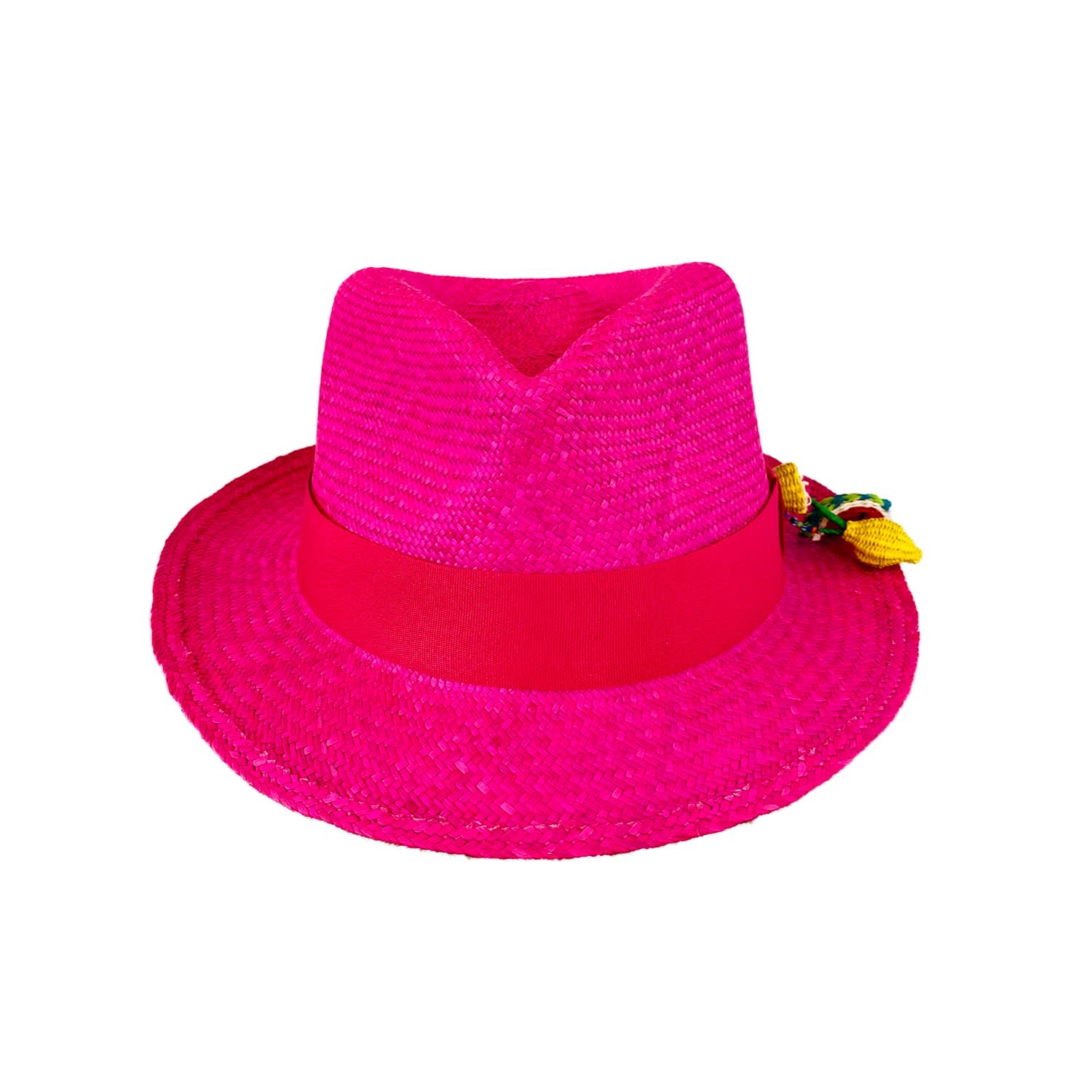 panama hat pink