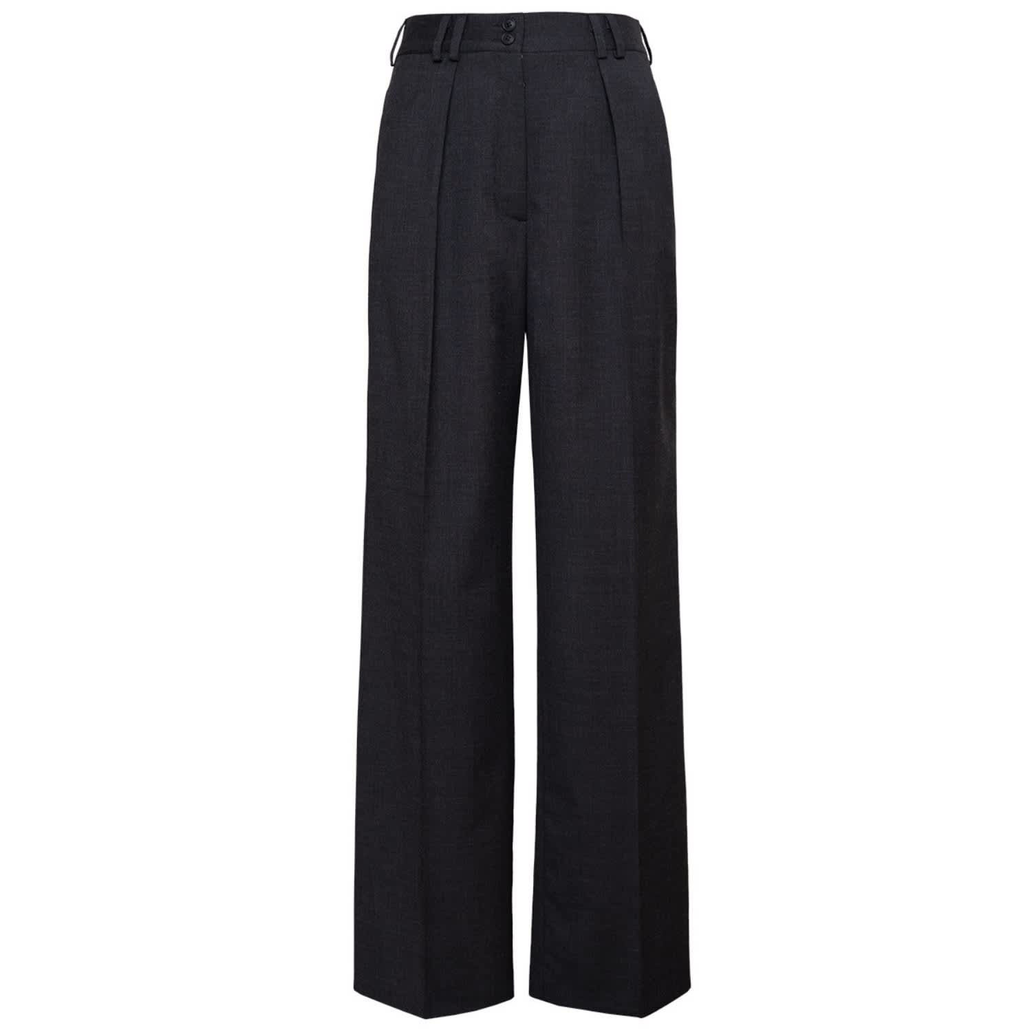 Wool Mix Tailored Trousers, Sustainable Womenswear