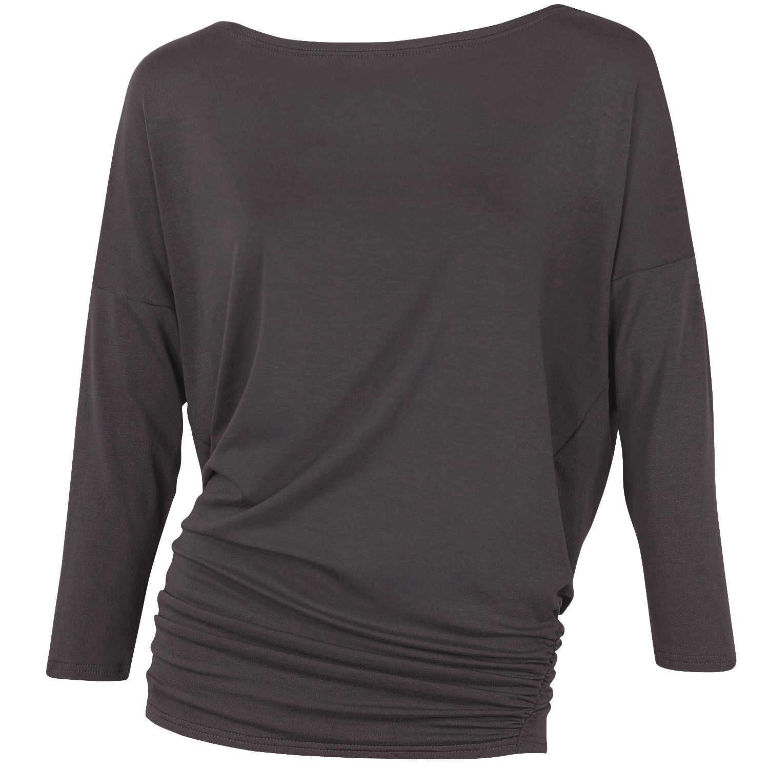 Me&thee Women's Gild The Lily Burgundy Bamboo Top In Brown