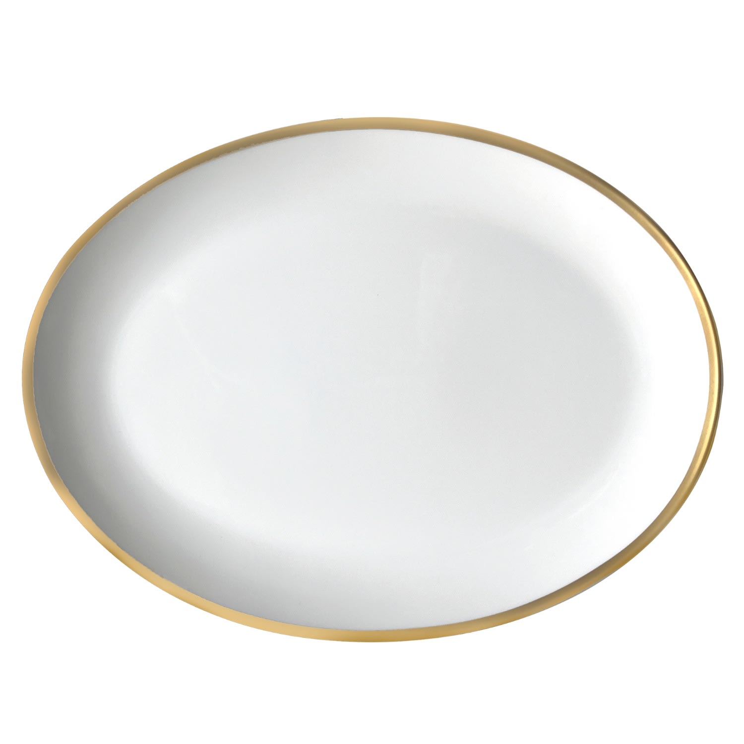 Golden Edge - 14 In. Oval Platter Twig New York