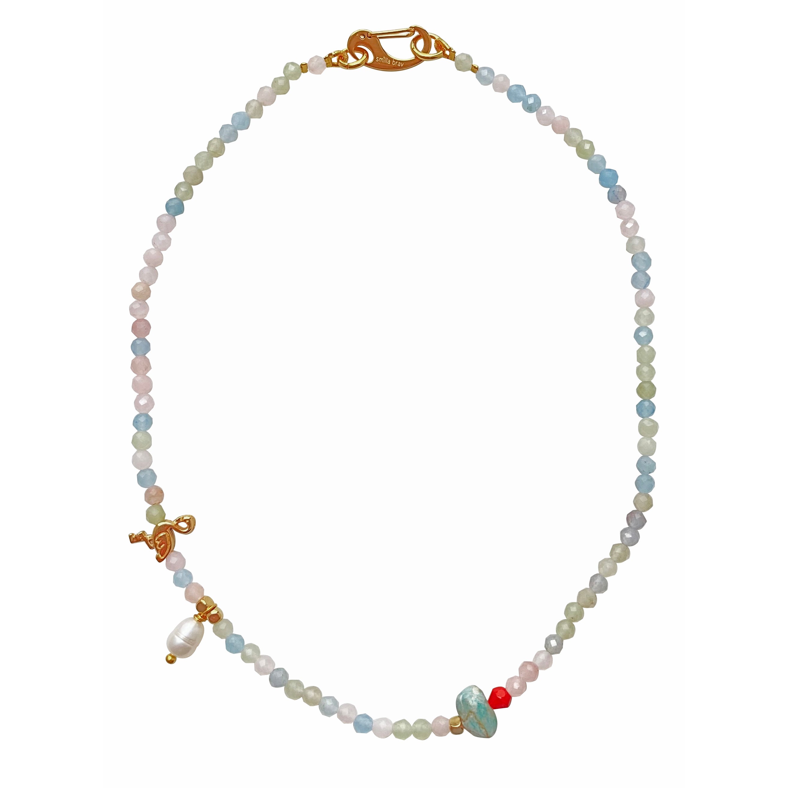 Smilla Brav Women's Gold Necklace Flamingo Diaries