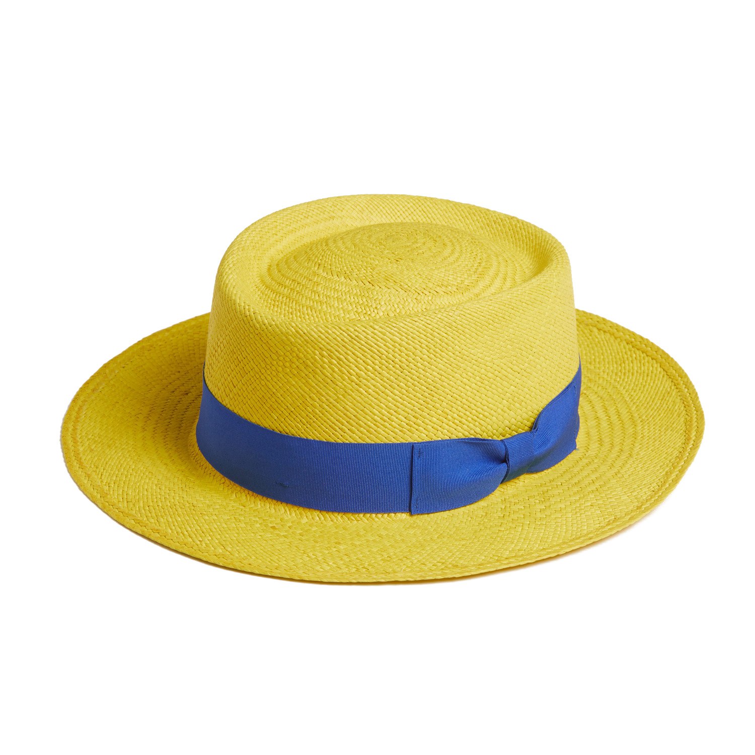 Dasmarca Hats Women's Yellow Dasmarca Baker Genuine Panama Hat For Men - Citrine In Yellow