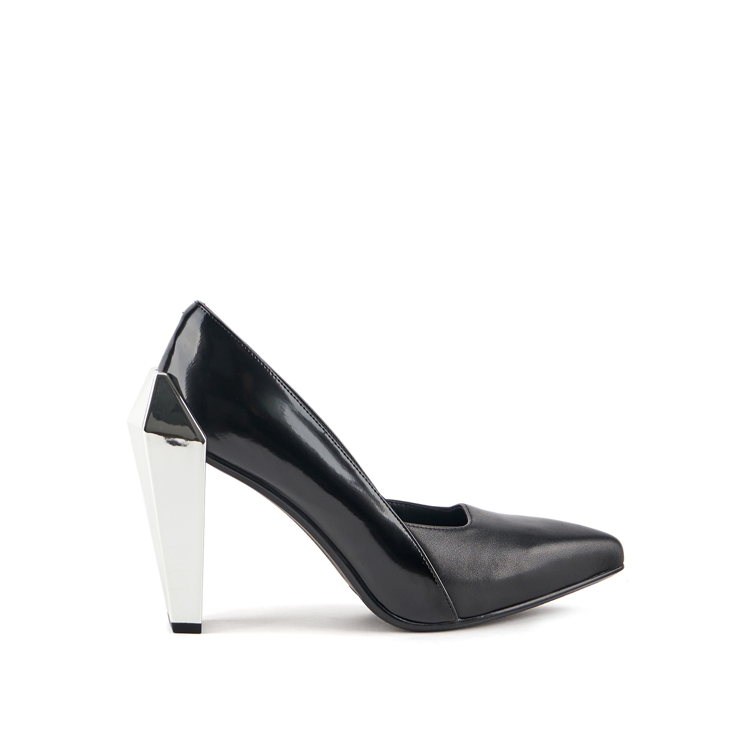 United Nude Women's Black / Silver Gem Pump Hi - Black In Black/silver