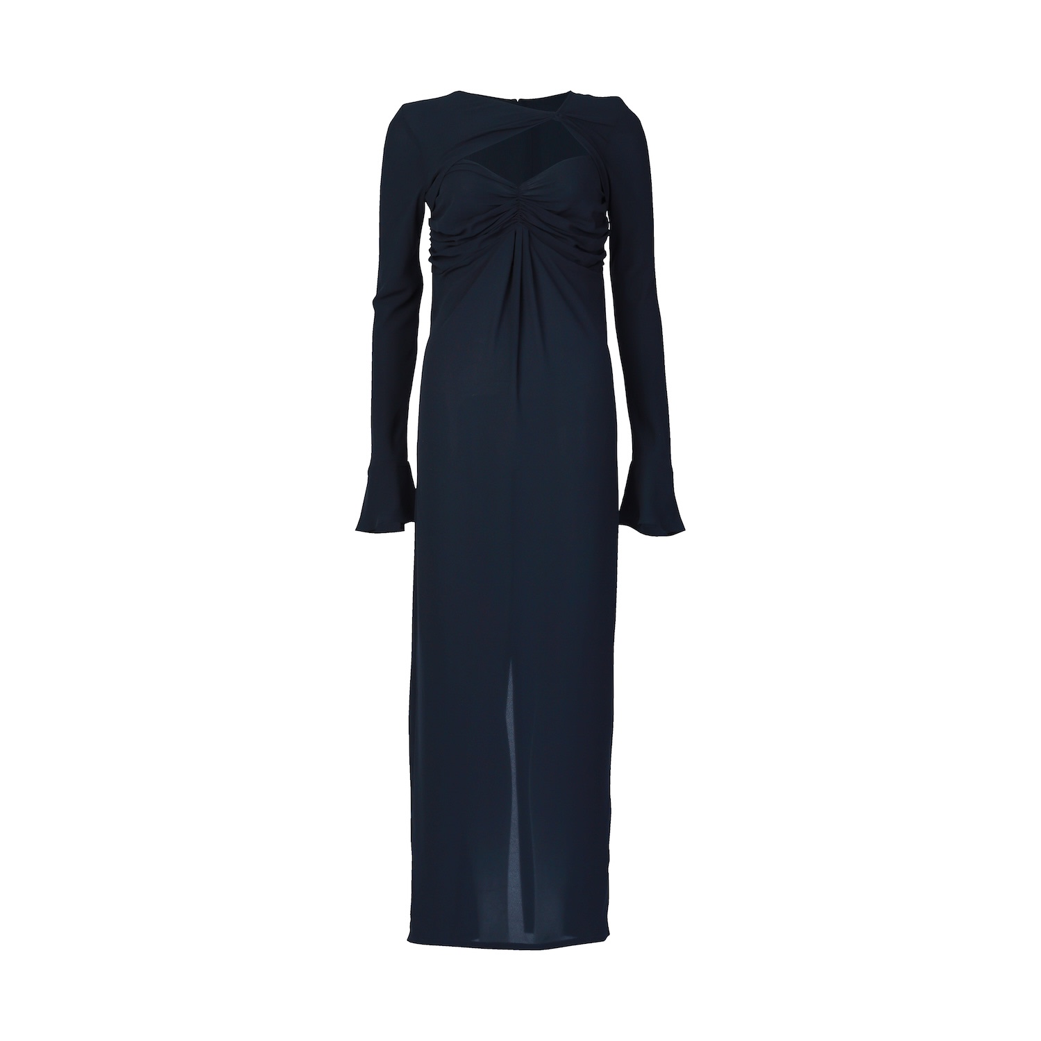 Freja Women's Pavo Maxi Long Sleeve Dress In Black