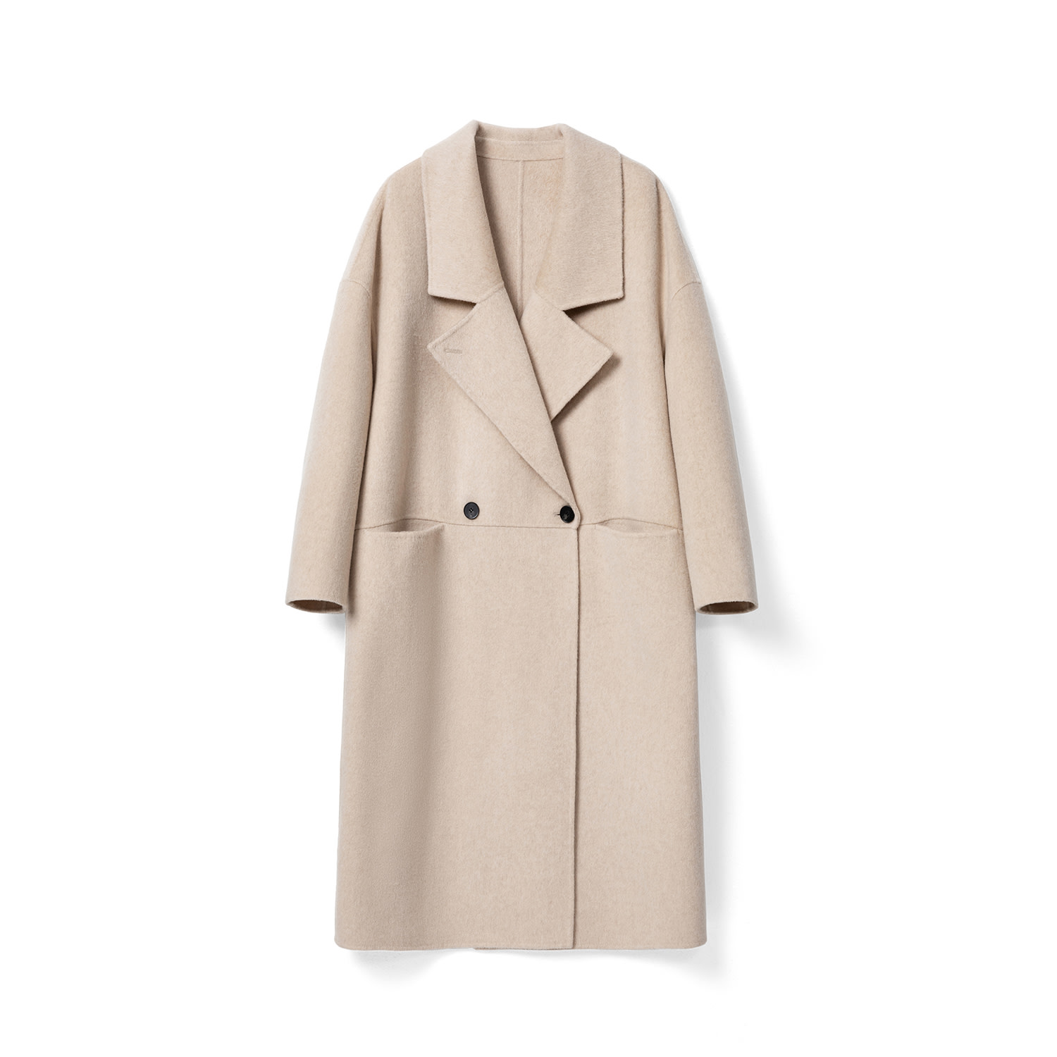 Lindsay Nicholas New York Women's Neutrals Broadway Coat In Ecru