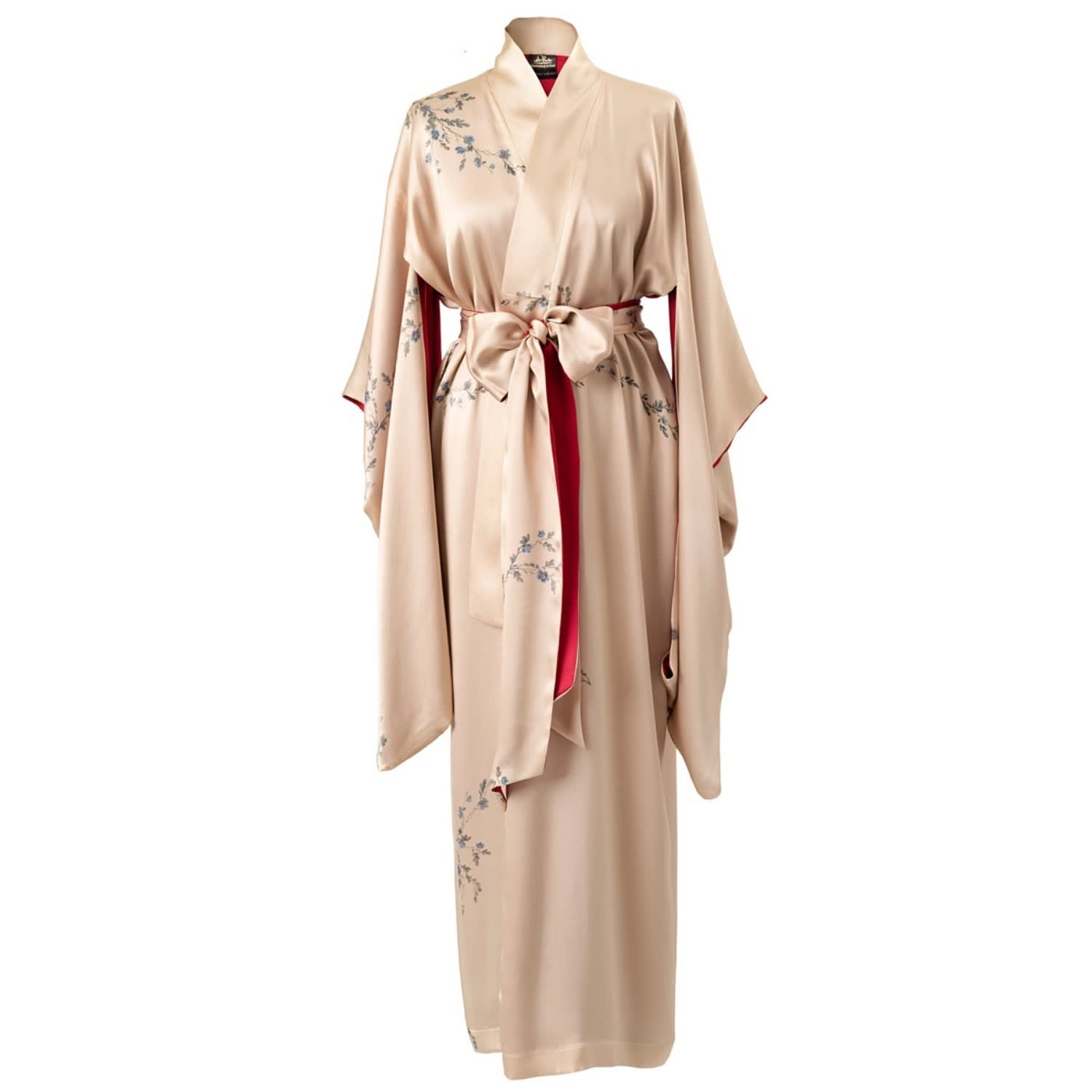 gold kimono dress