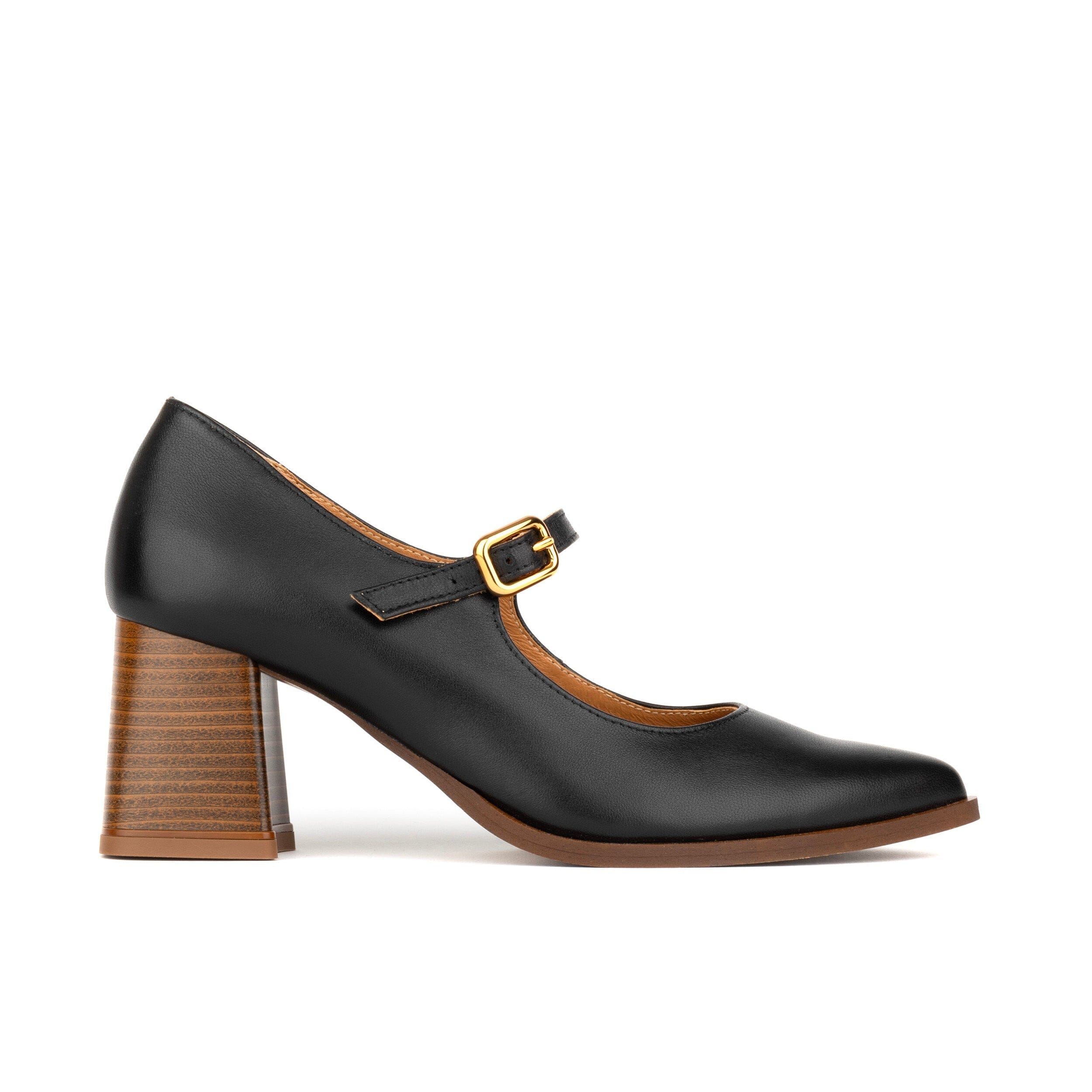 Embassy London Usa Hyde - Black - Women's Leather Mary Jane Pump In Black