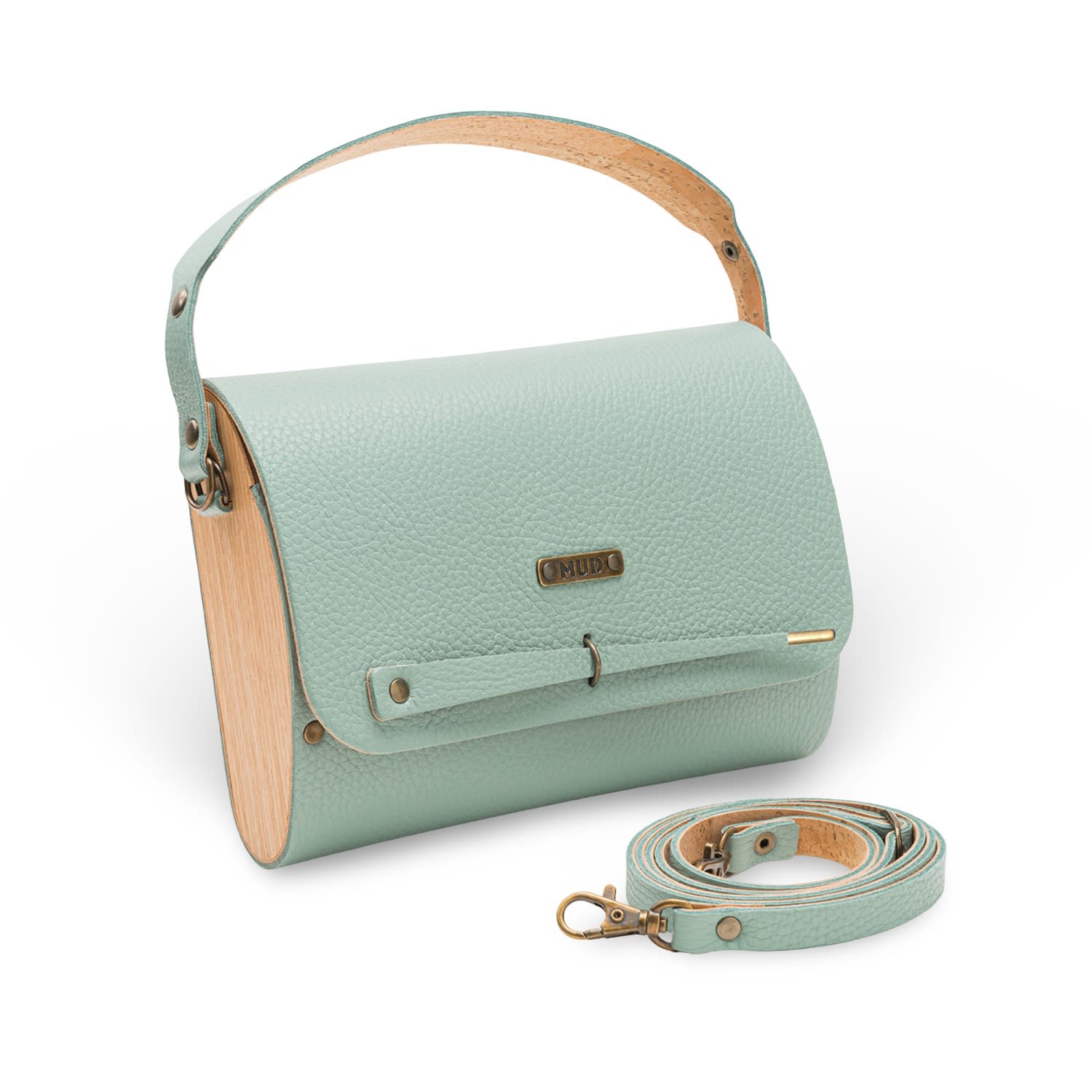 Mud - Manufacture Under Design Women's Green / Blue Clutch - Oliva In Multi