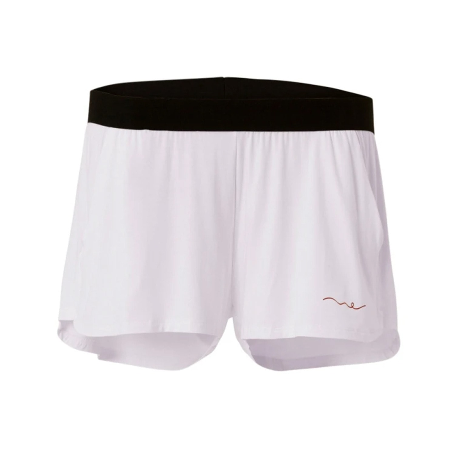 Bamboo Short Lounge Shorts - White Small Kokoro Organics