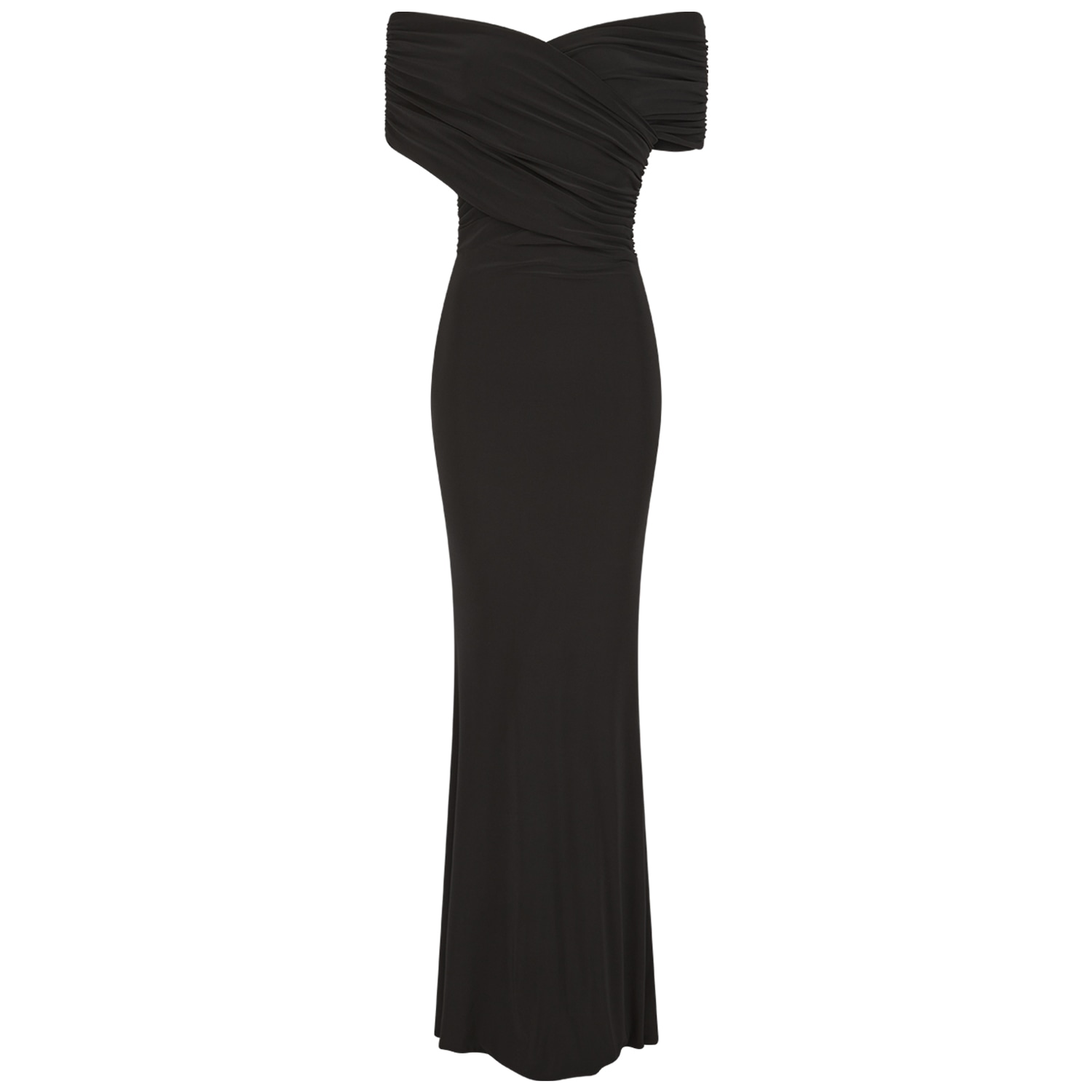 Celestine & Mae Women's Primula Maxi Dress In Navsoul Black In Black