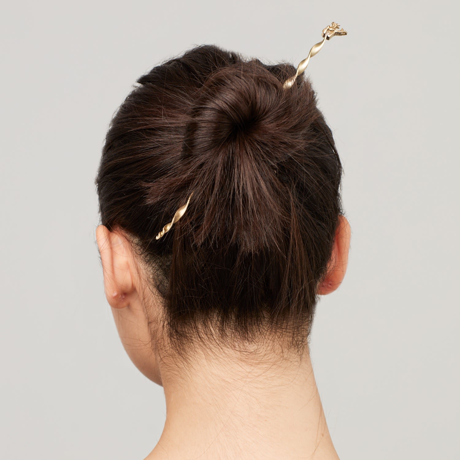 Zeworks Women's Gold Dragon Hair Stick In Gold