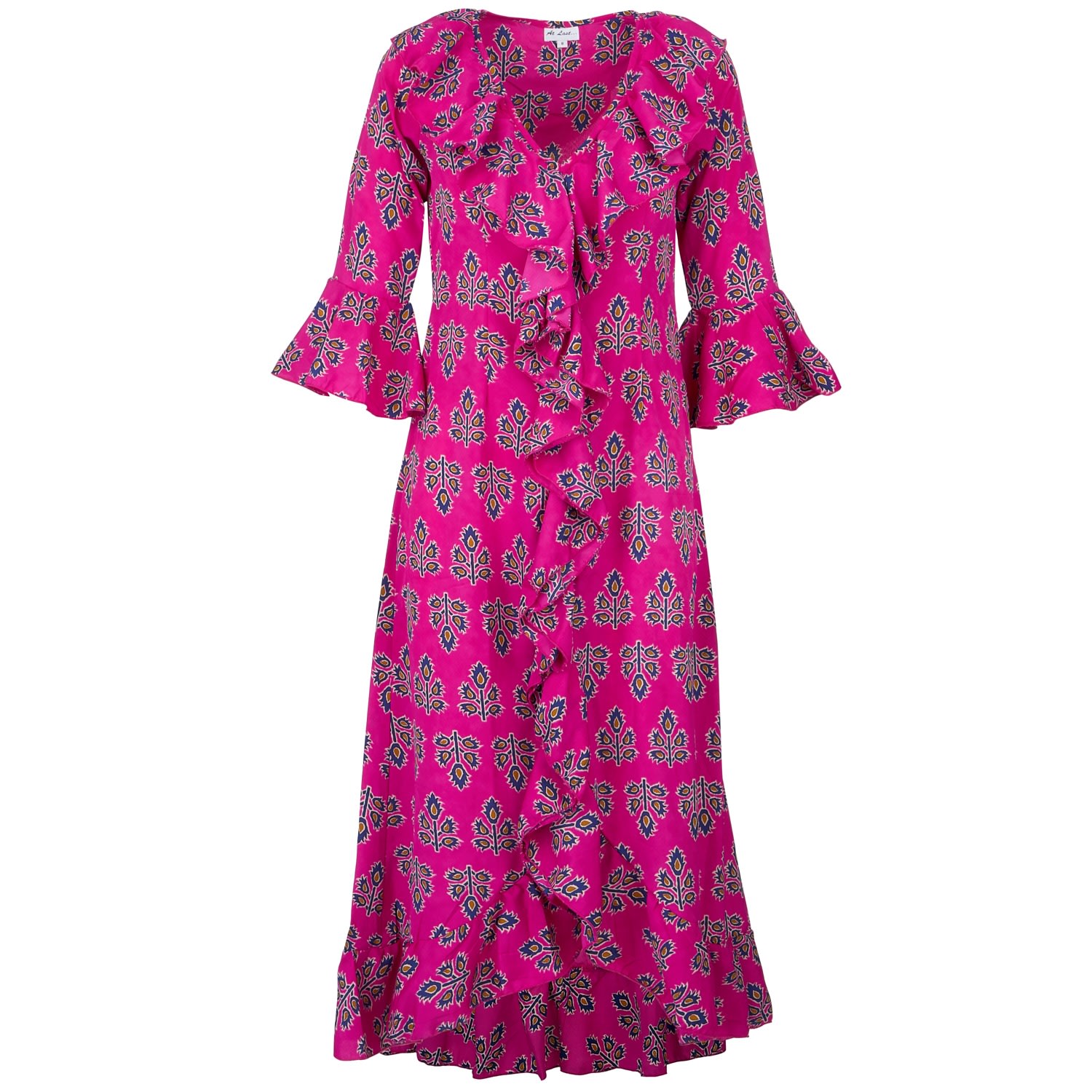 Women’s Pink / Purple Felicity Midi Dress Pink Thistle XXL At Last...