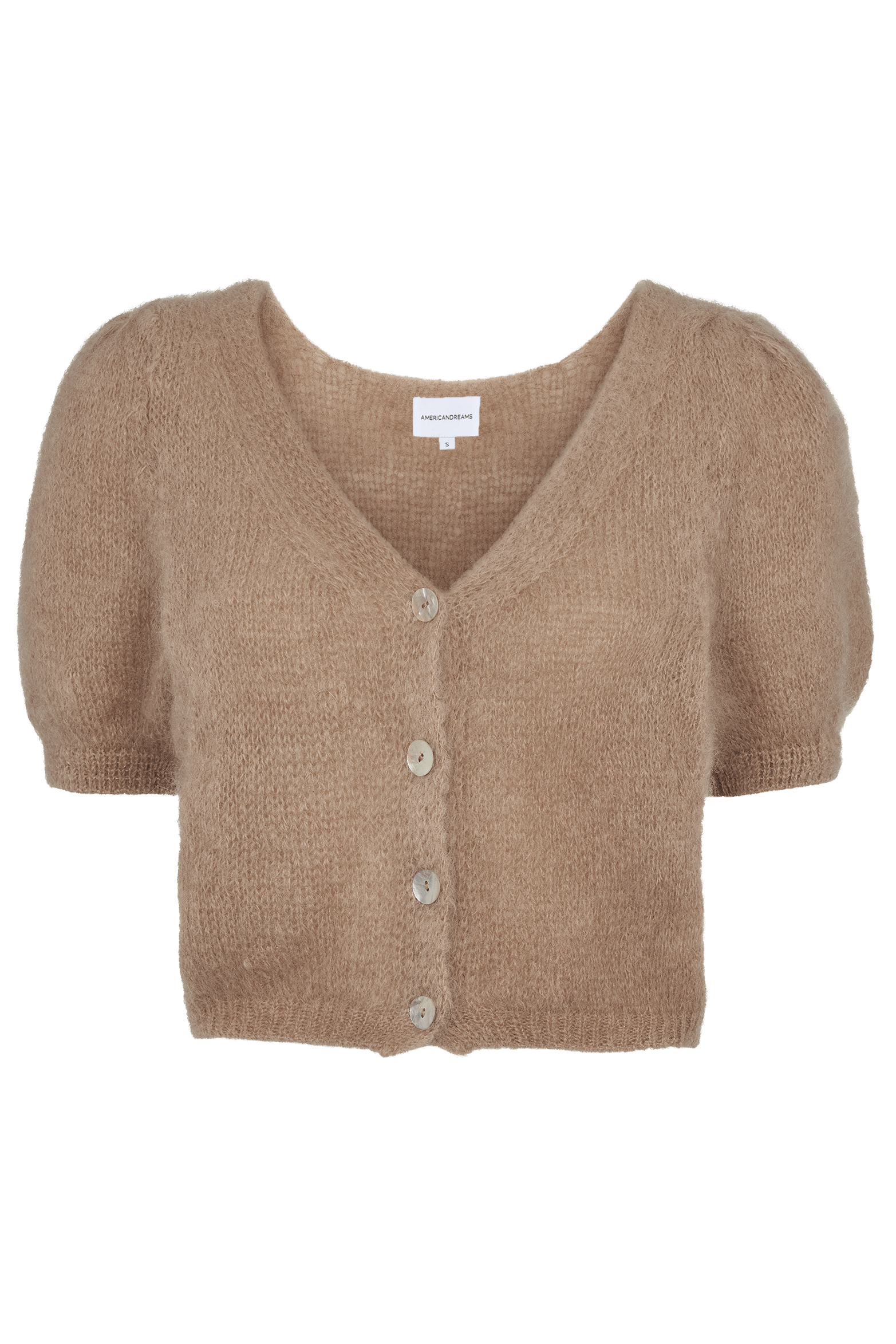 Americandreams Women's Harper Cardigan Medium Brown