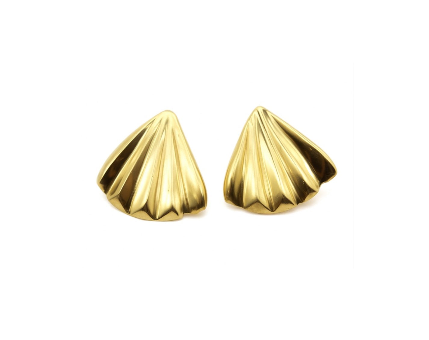 Bambaz Women's Gold Fern Earrings In Gold
