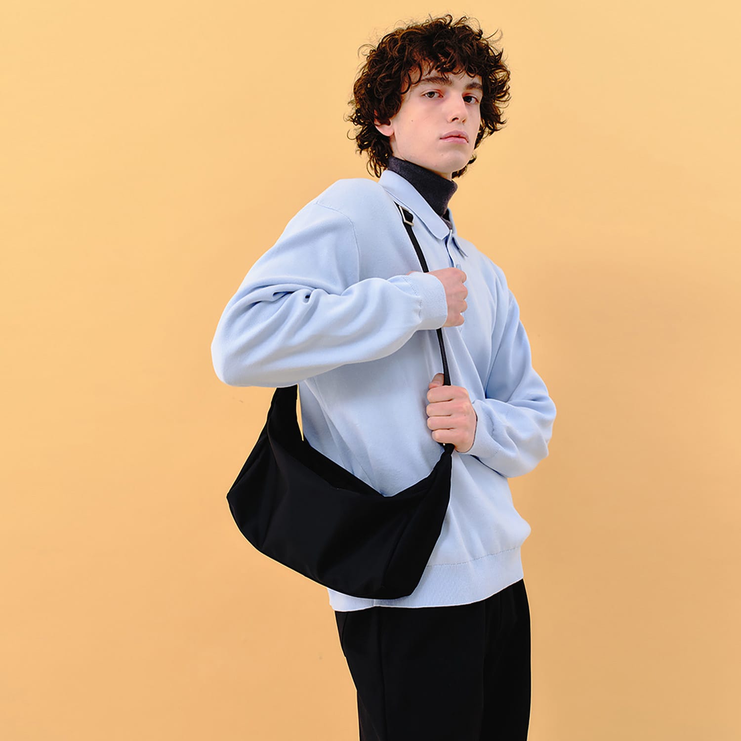 Ark Messenger Bag Xs - Black | HAH ARCHIVE | Wolf & Badger