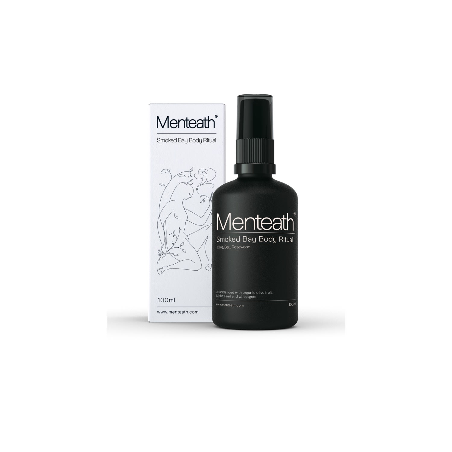 Menteath Skincare & Scent Neutrals / Black Smoked Bay Body Ritual