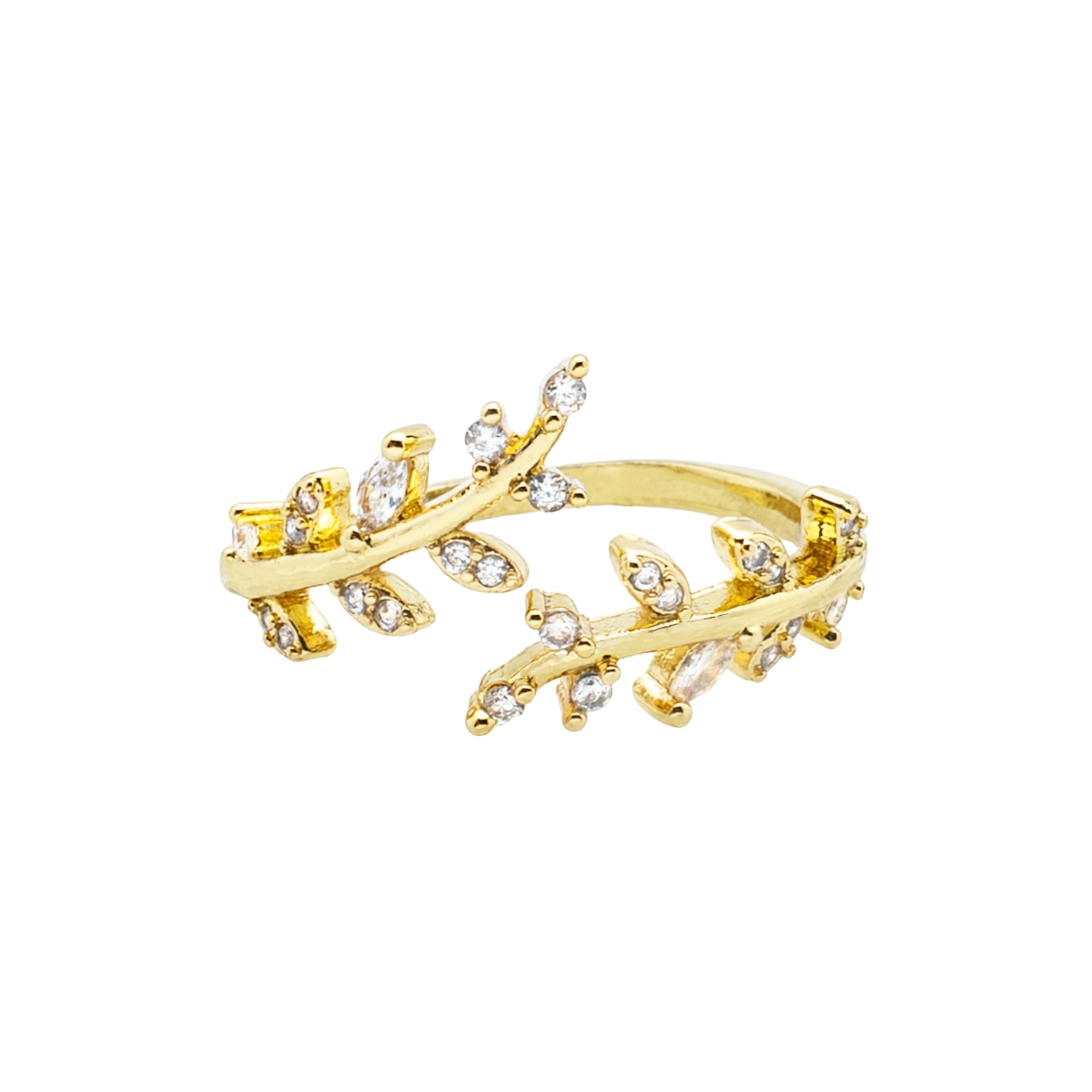 Starfish Project Women's Gold Willow Branch Ring