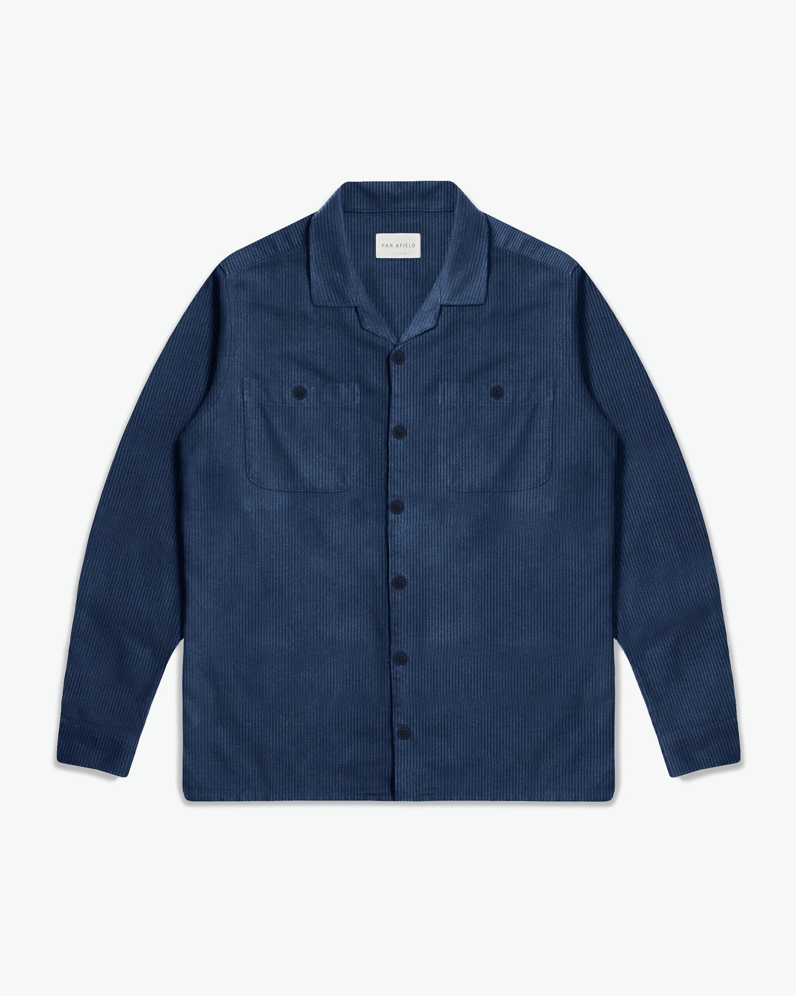 Men’s Hiro Shirt - Insignia Blue Corduroy Large Far Afield