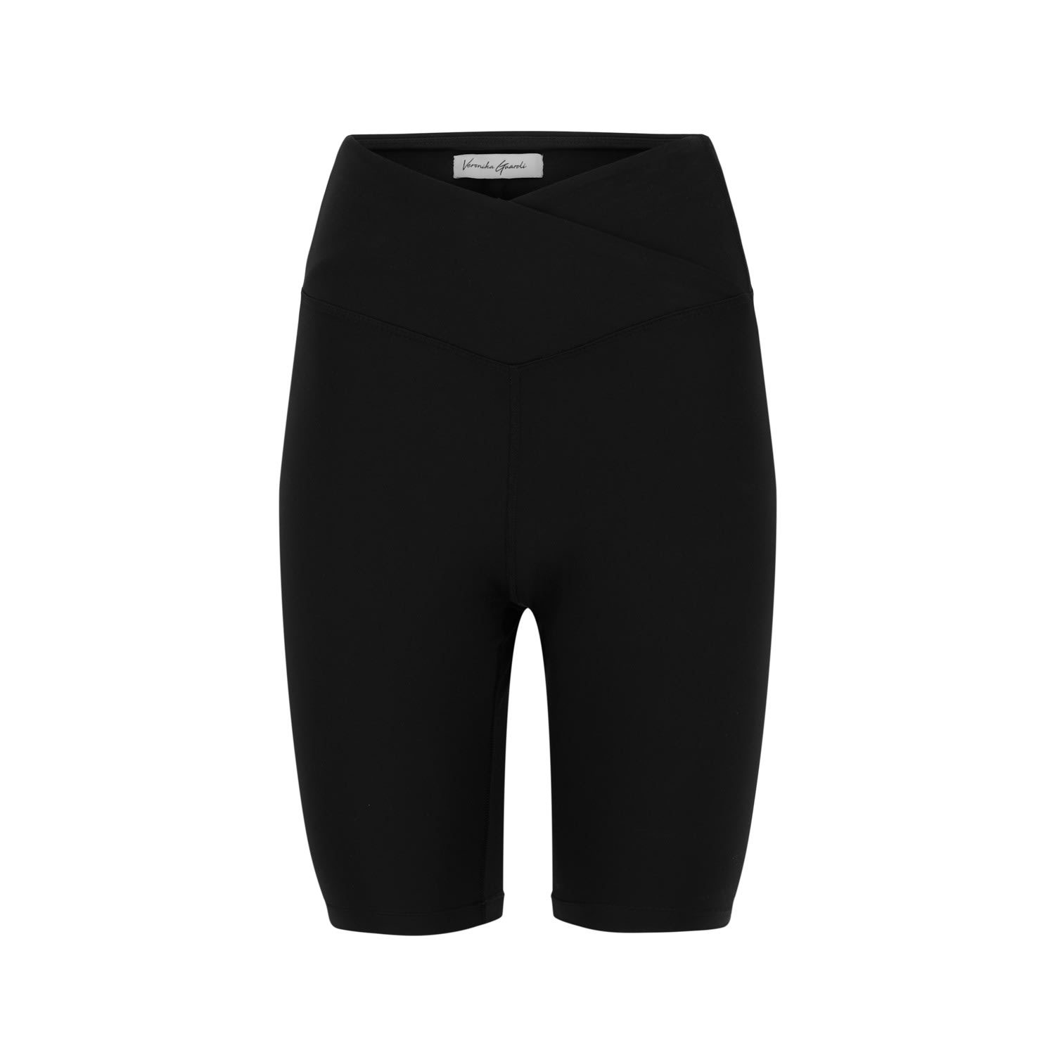 Numbat Women's Blake Biker Stretch High Rise Shorts - Black In Black