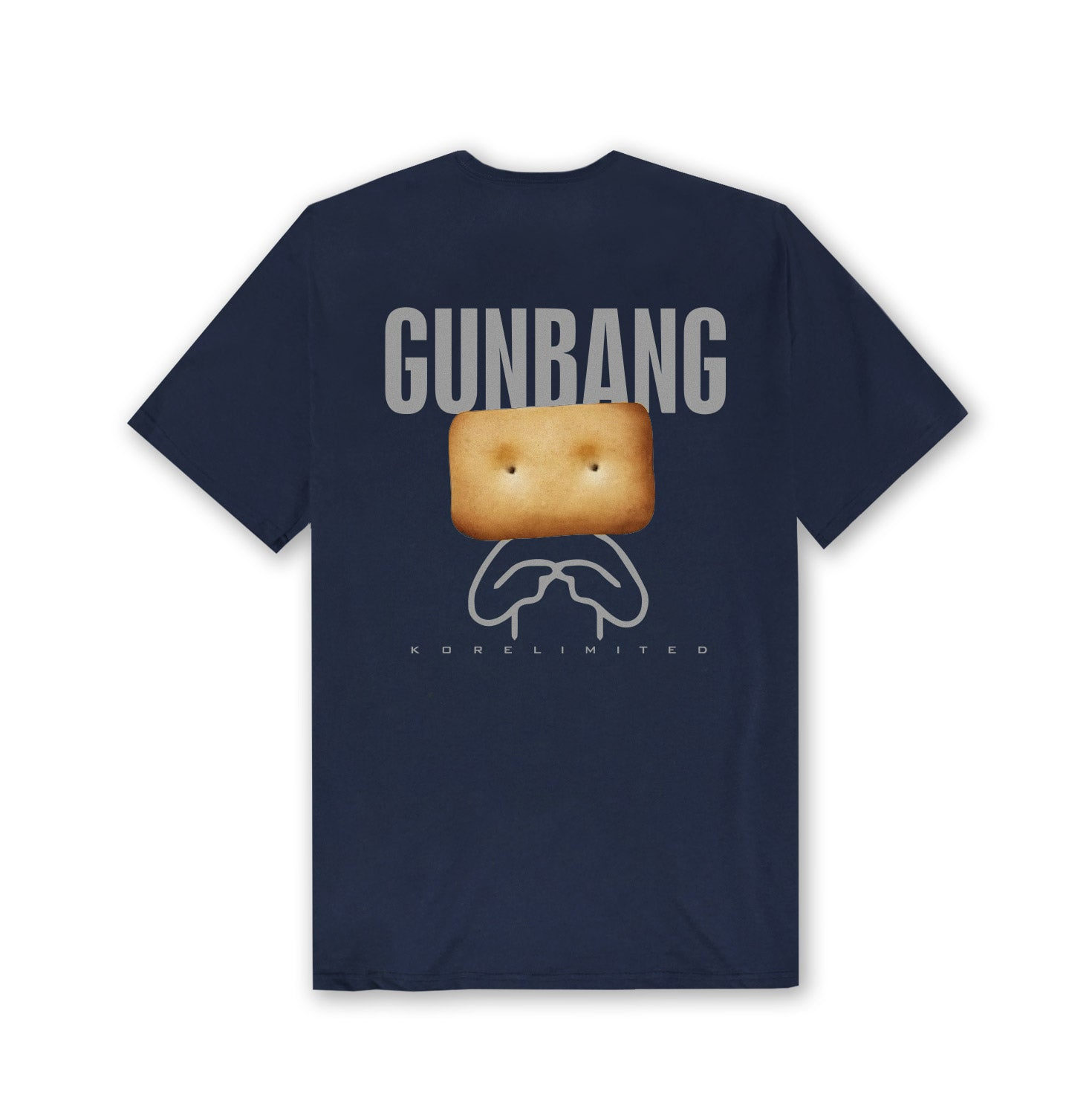 Korelimited Men's Blue Gunbang Tee In Navy In Blue