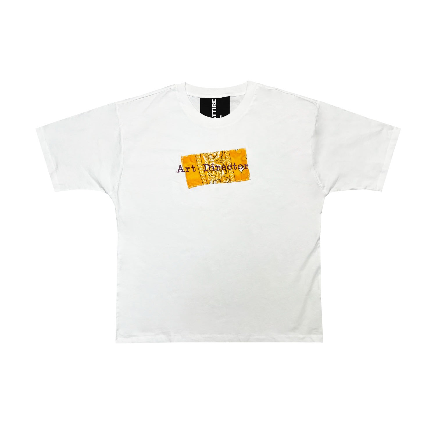 Women’s White / Yellow / Orange Art Director T-Shirt - White Small Quillattire