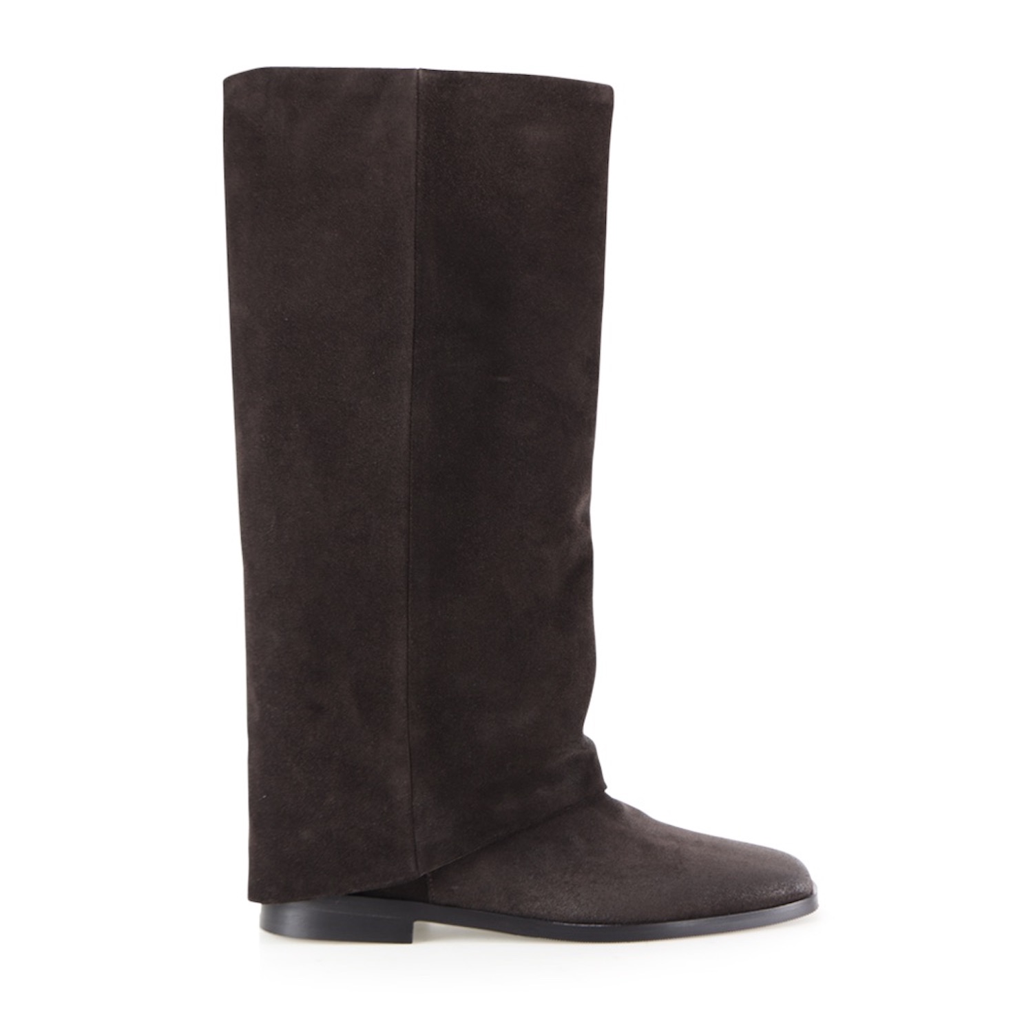 Notabene Women's Lupe Boots, Dark Brown Suede In Brown