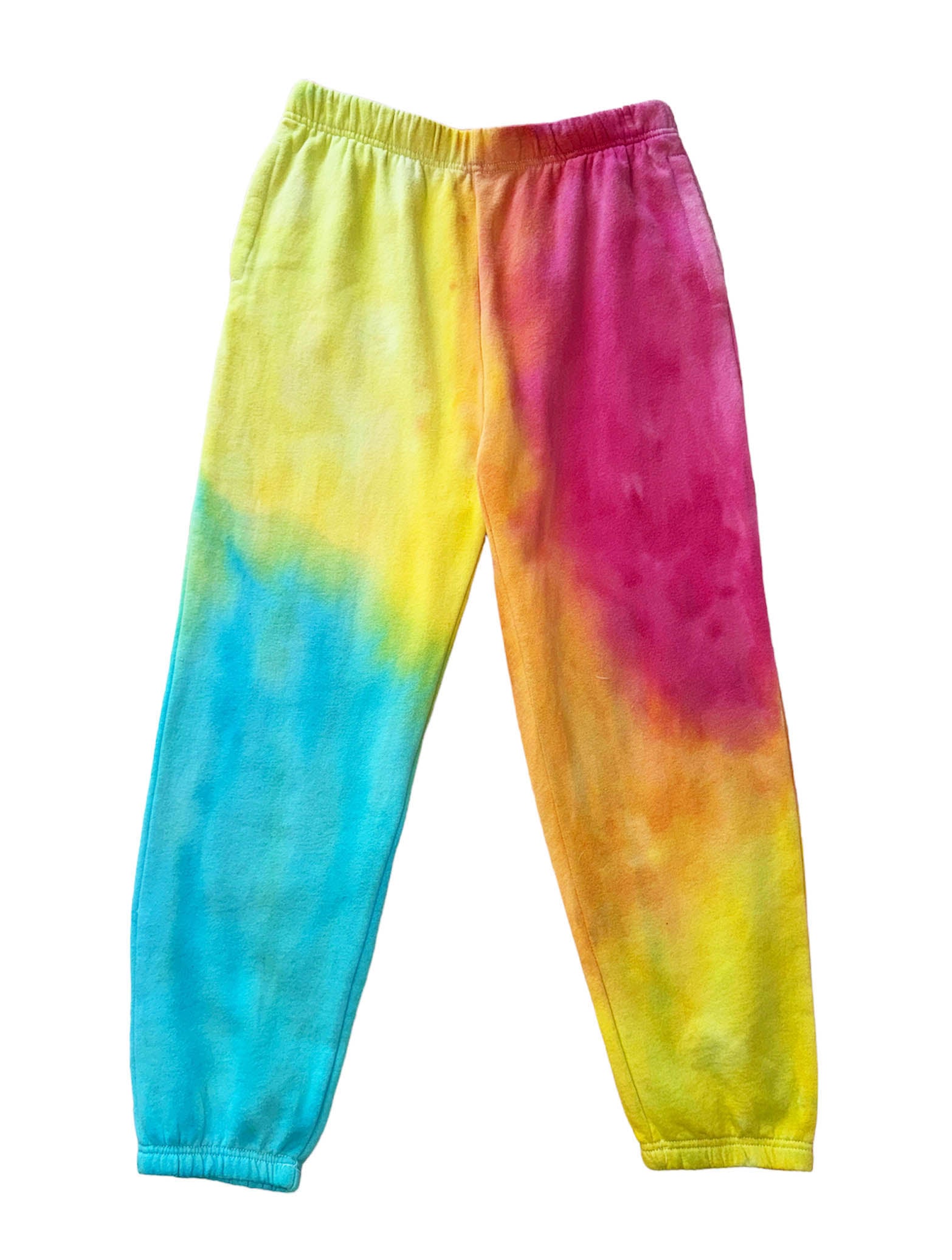 Women’s Pastel Watercolor Dye Sweatpants Extra Small Roy G.