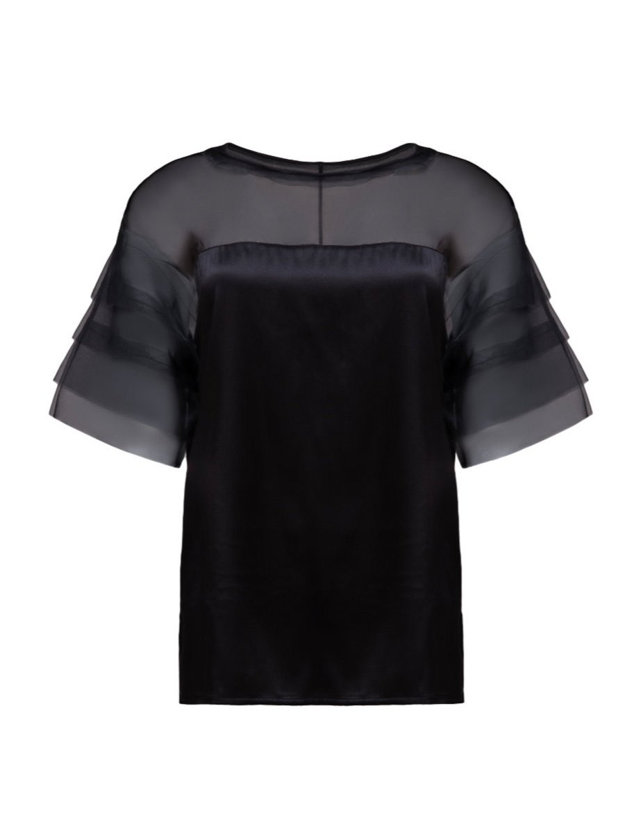 Helene Galwas Women's Black Donna Shirt In Black