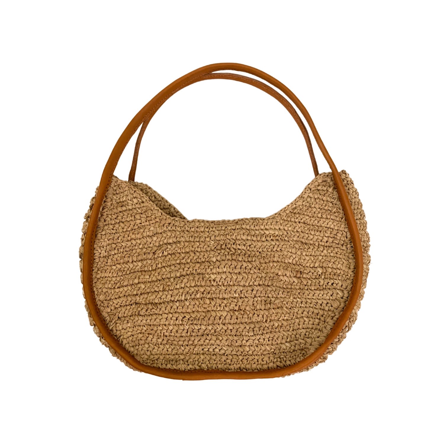Pink Haley Women's Neutrals Stella Raffia Tote In Black