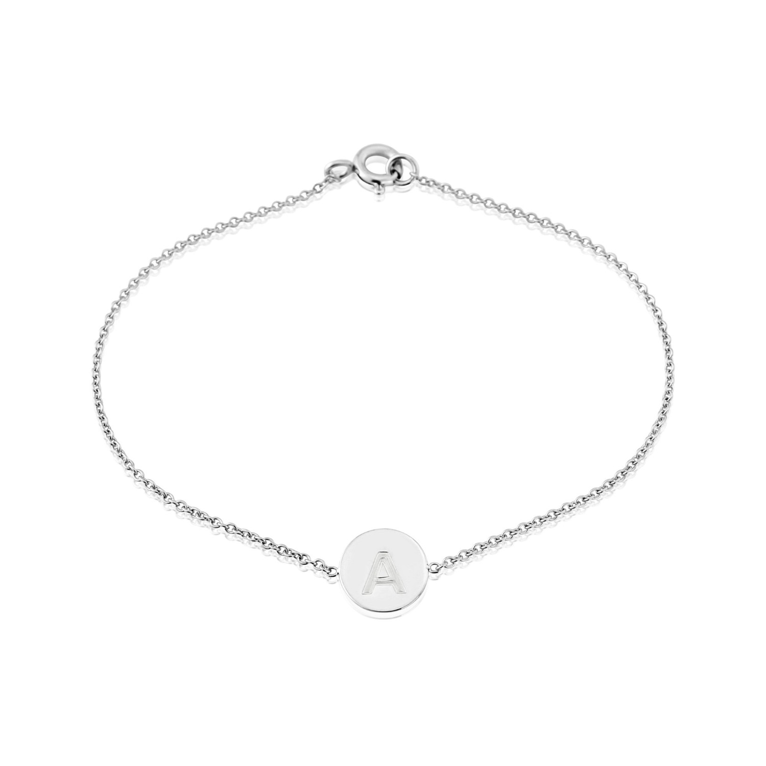 Auree Jewellery Women's Portobello Sterling Silver Disc Bracelet In Metallic