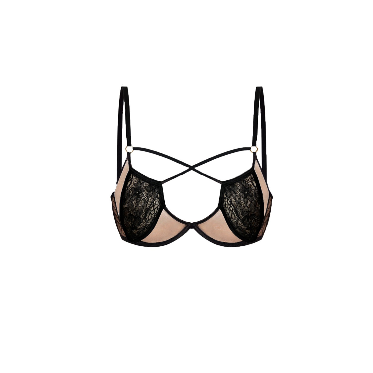 Women’s Black Bra Stella Medium Boscco