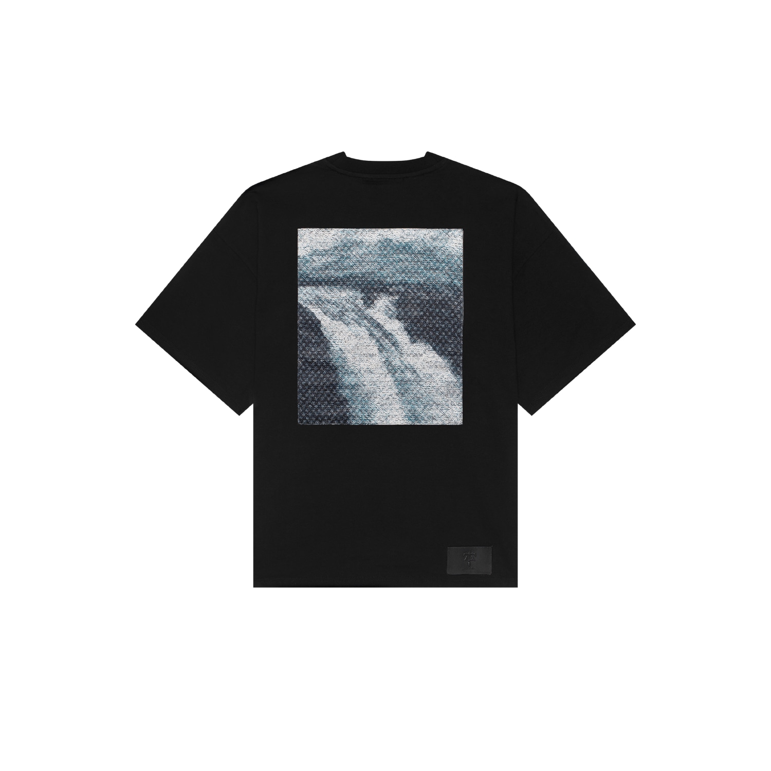Place Of Elms Angel Falls T-shirt In Black