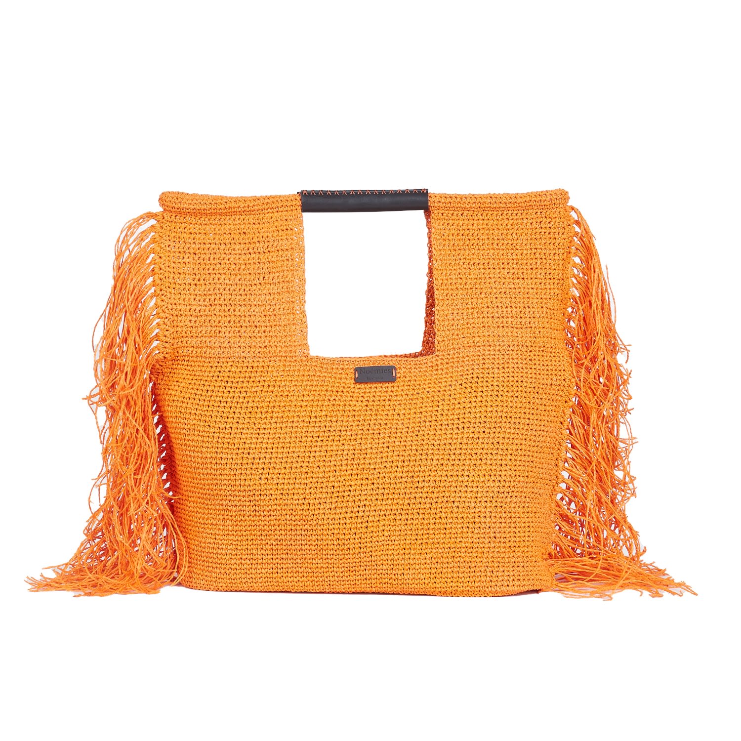 Women’s Sophia Raffia Orange Mega Bag Noémies