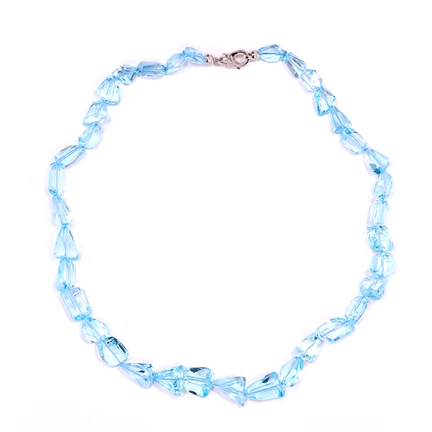 Mineralgems ✩ Studio Women's Extra Blue Topaz Necklace