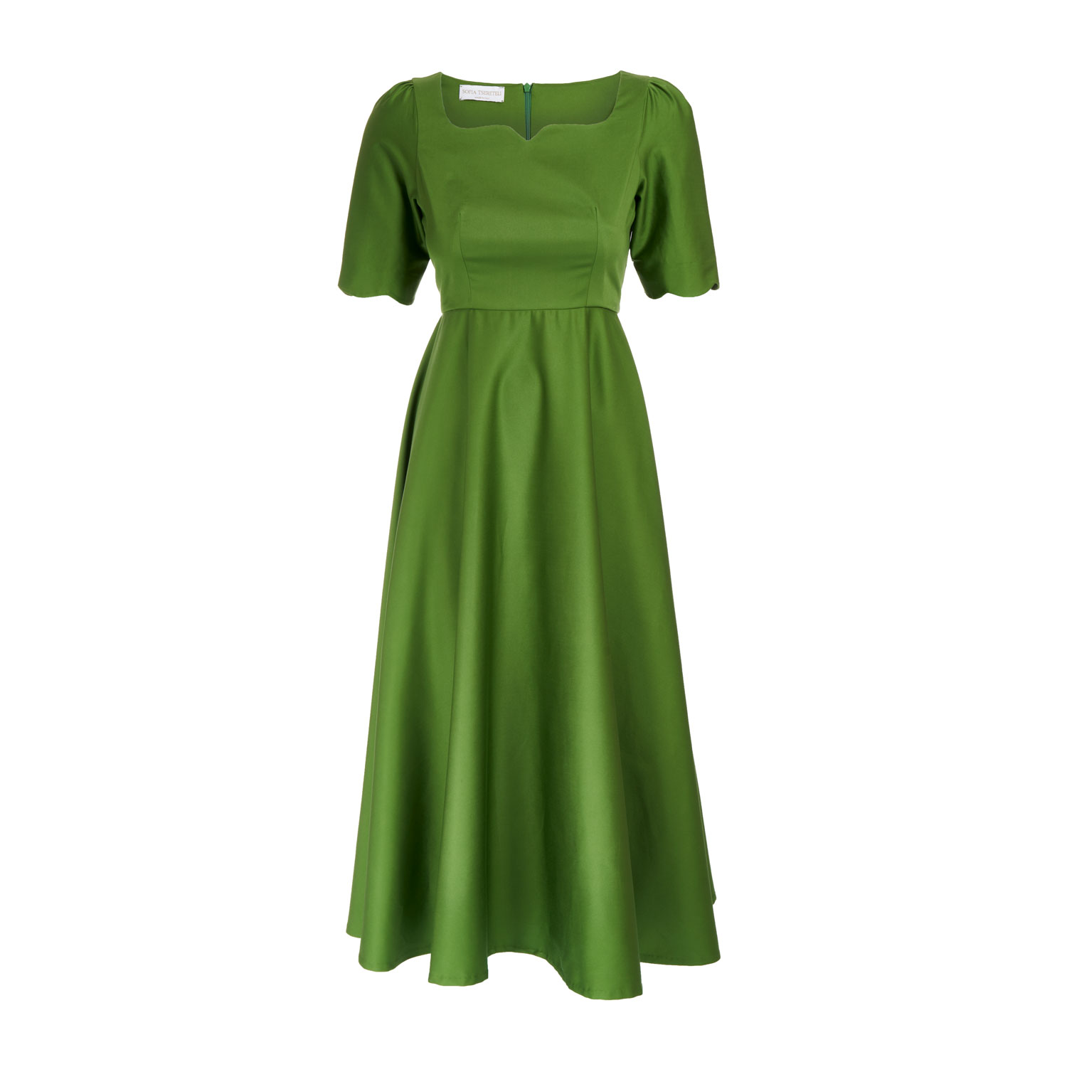 Sofia Tsereteli Women's Green Forest Finesse Gown