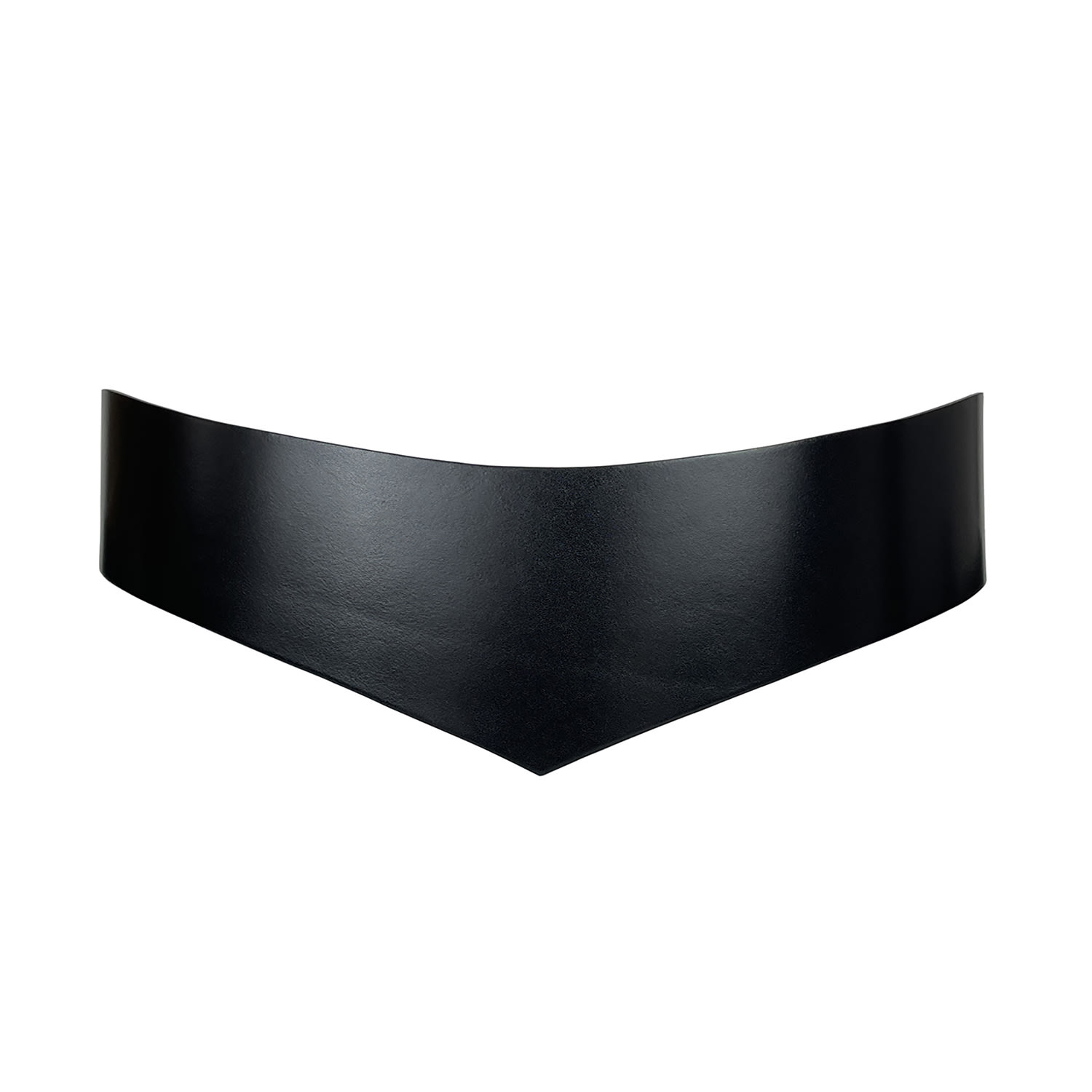 Women’s Black Slim Vixen Leather Belt Extra Small Haute Cuir